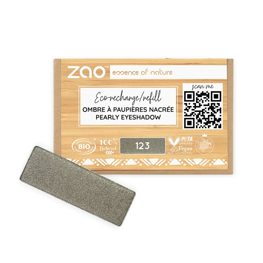 ZAO Make-up Ricarica Ombretto rettangolare Perlato 1 St