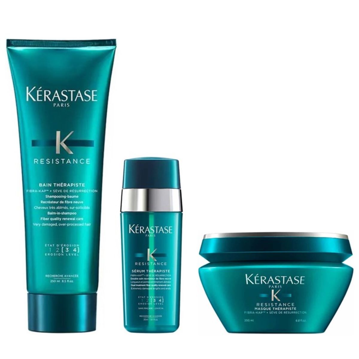 Kérastase Resistance Thérapiste Set (Bain / Serum Masque) 480 ml
