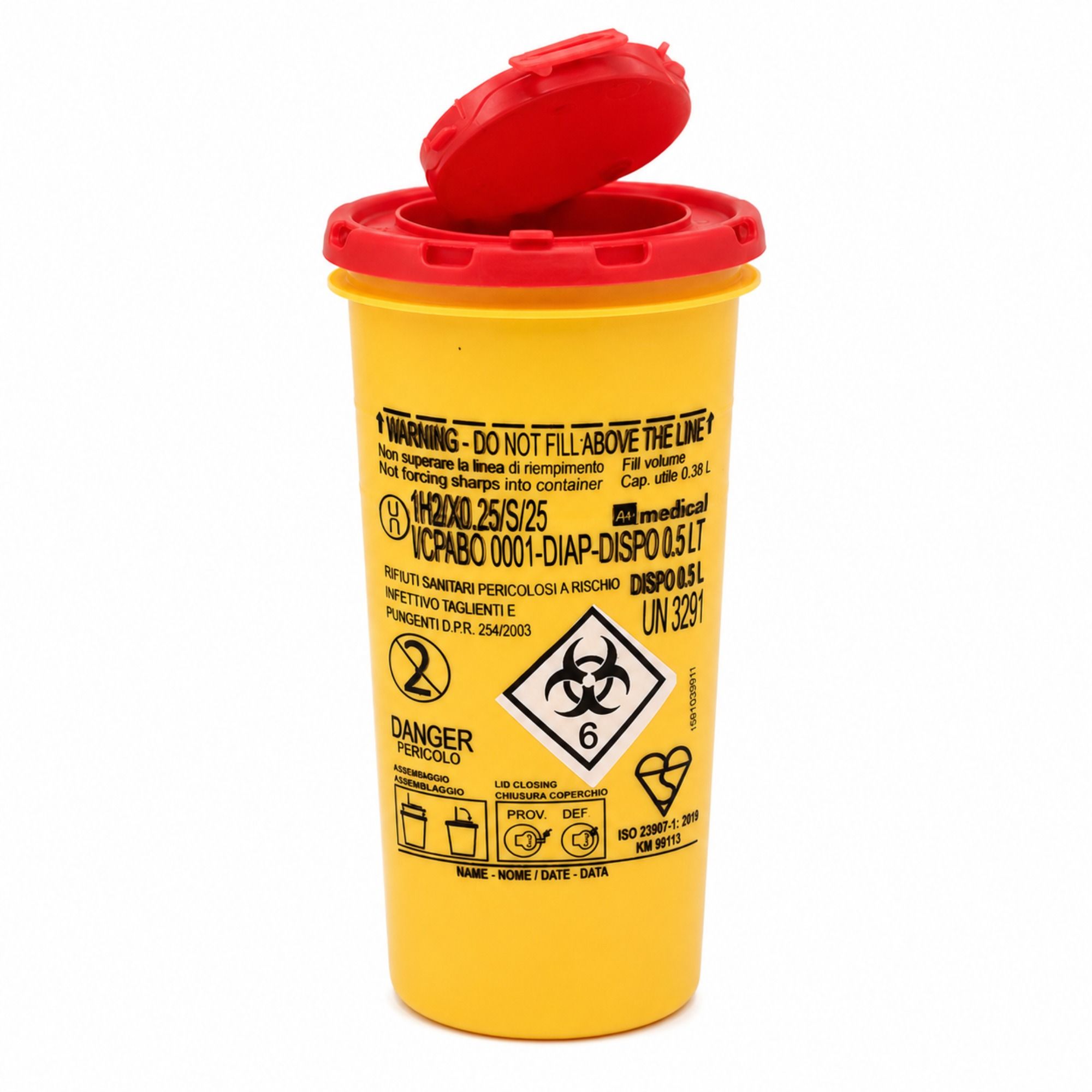 AP Medical DISPO Kanülensammler 0,5L
