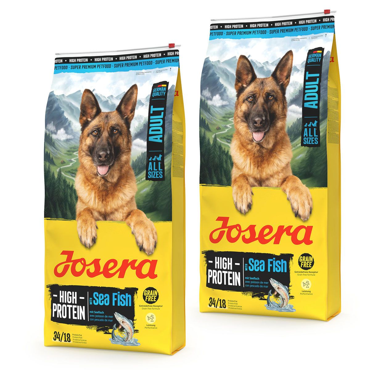 Josera High Protein Adult Sea Fish 25 kg