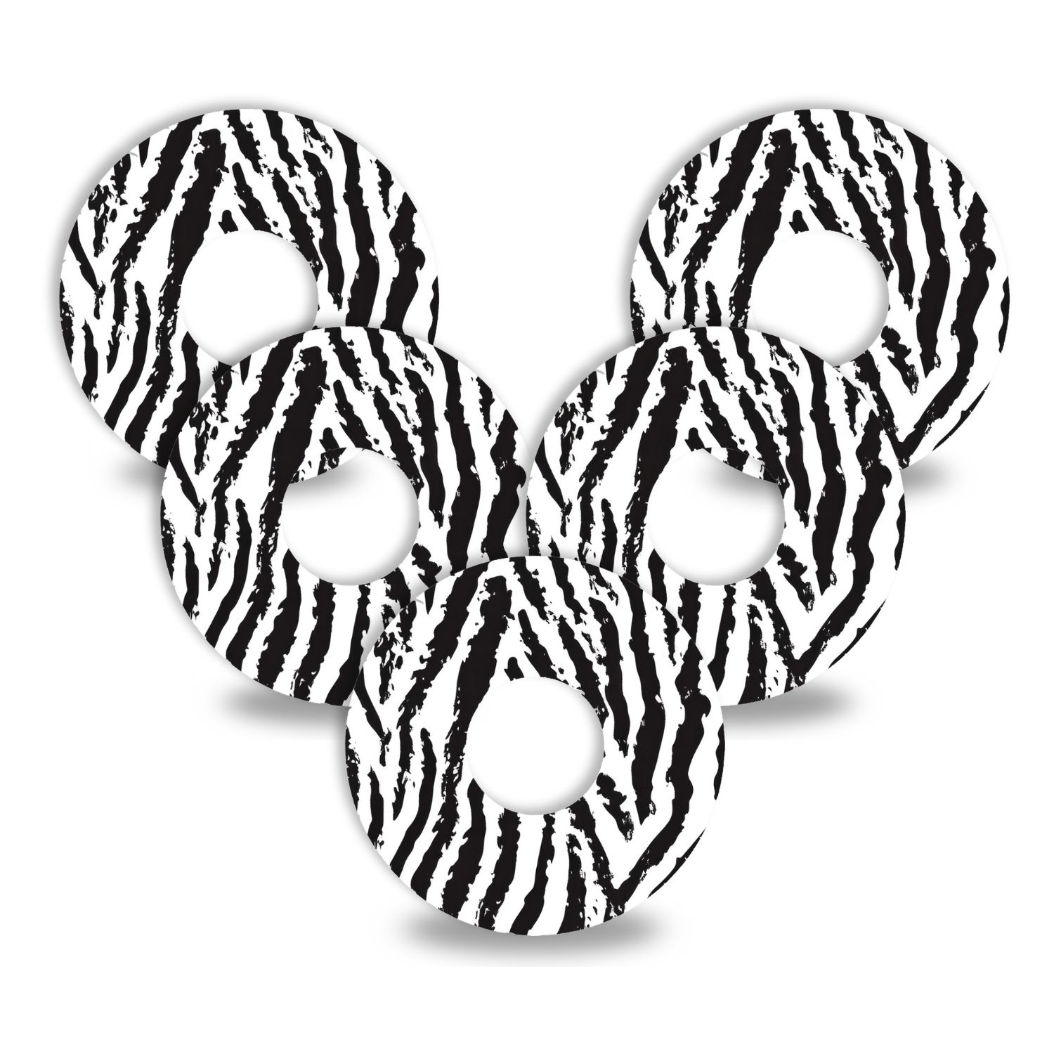 Diasticker® FreeStyle Libre 3 / 3 Plus Fixiertapes "Pure Zebra"