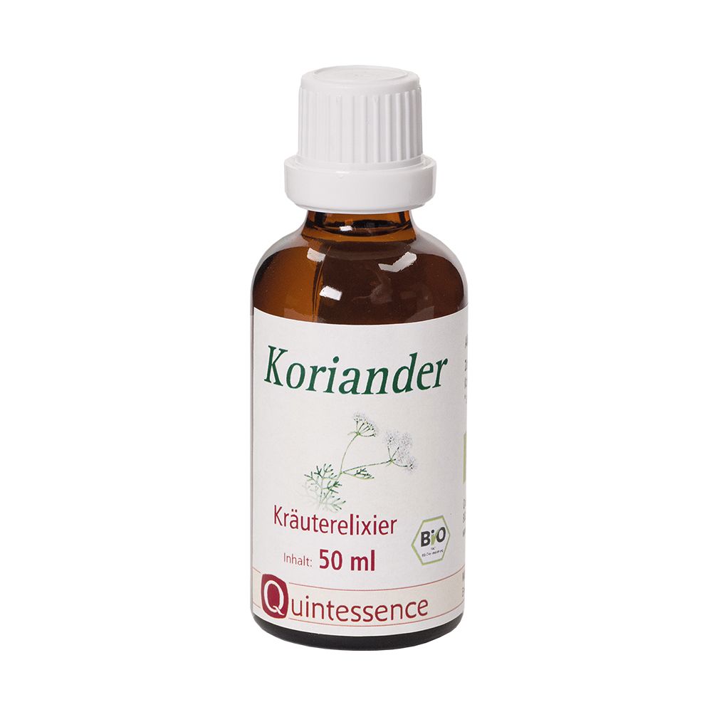 Koriander Kräuterelixier in Bioqualität von Quintessence