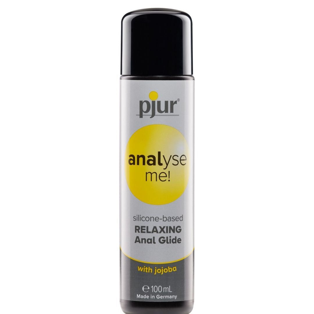 Anal-Gleitgel „Analyse me“, Silikonbasis | mit Jojoba-Extrakten, latexkondomsicher | pjur