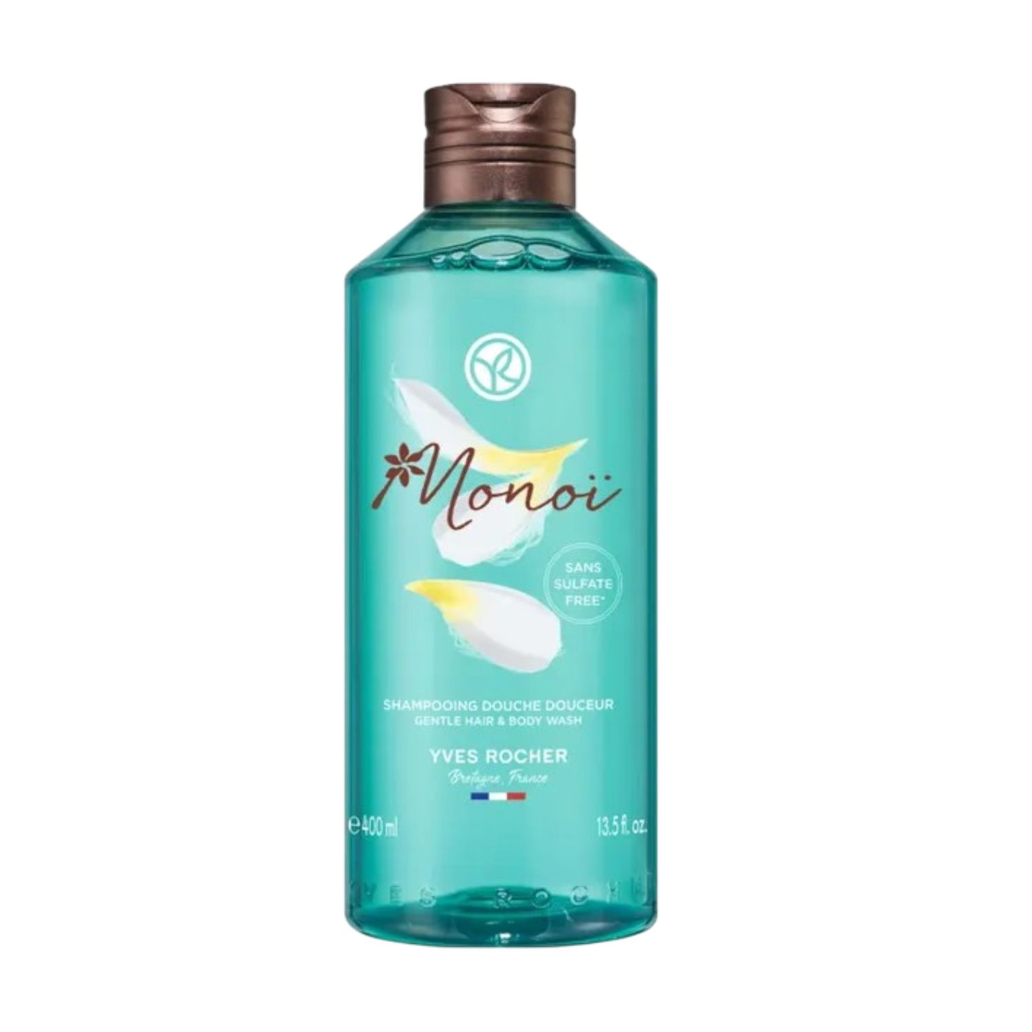 Yves Rocher Monoï Mildes Dusch-Shampoo 400 ml
