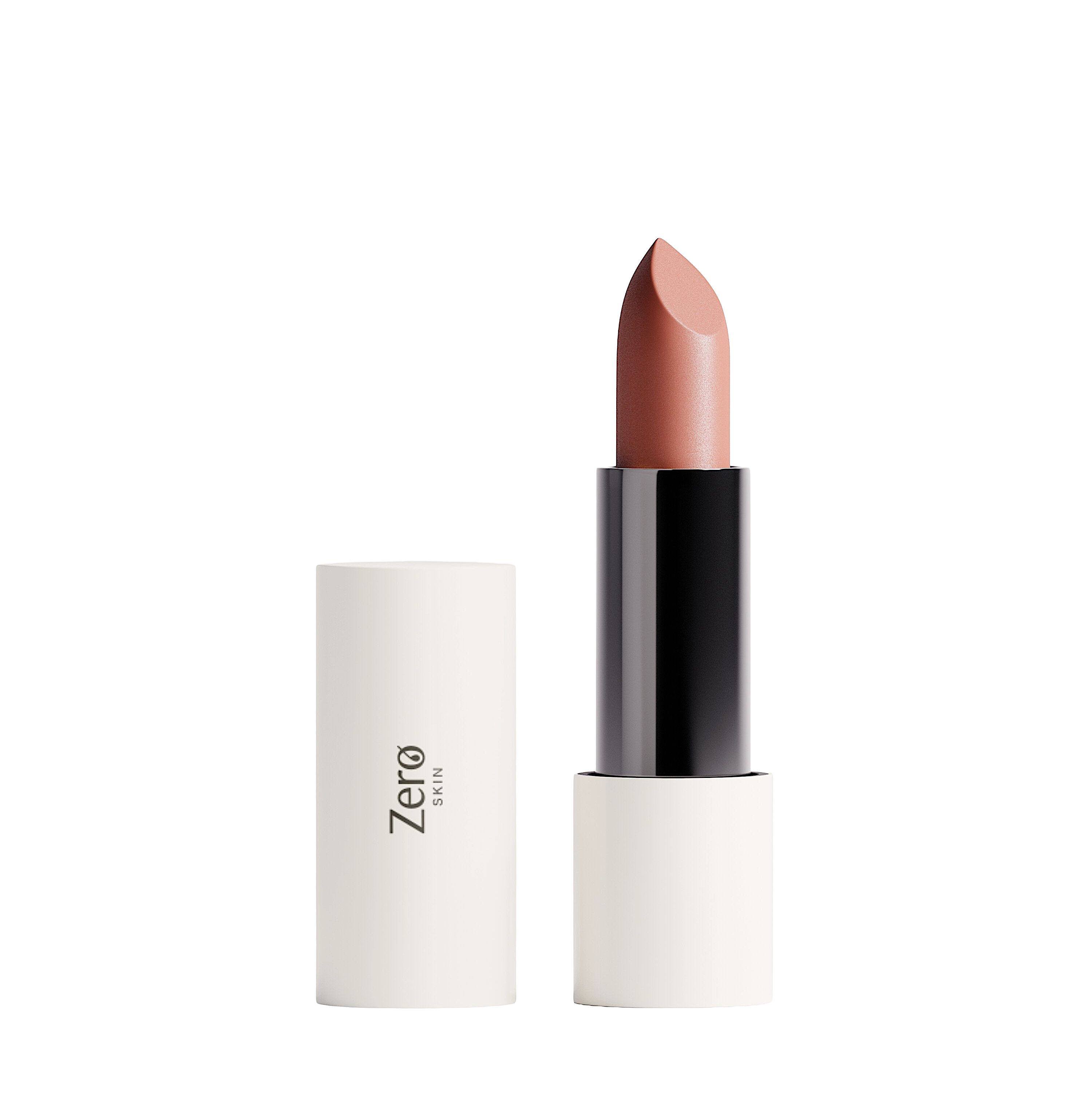 Zero Skin Matte Lipstick, Terracotta Nude, pflegend mit Blaubeersamenöl & Sheabutter 4 g Lippenstift