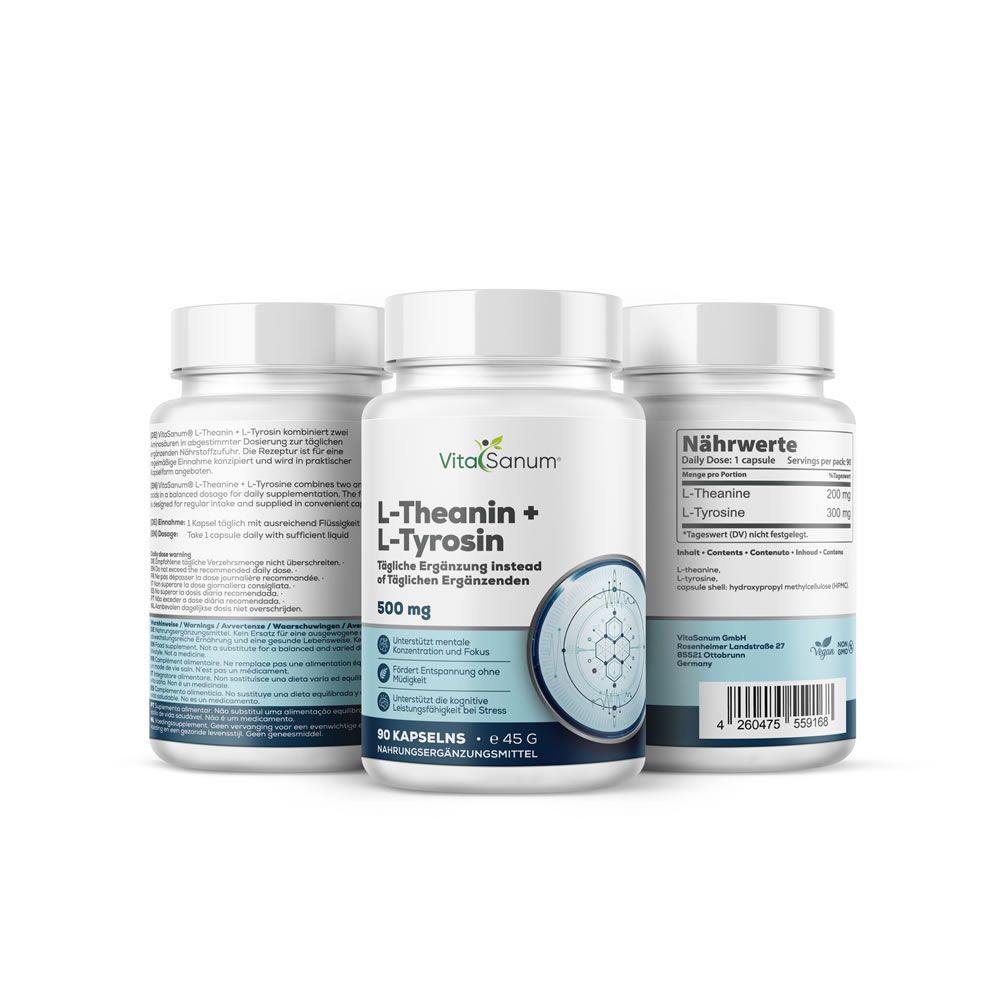 VitaSanum®- L-Theanine + L-Tyrosine