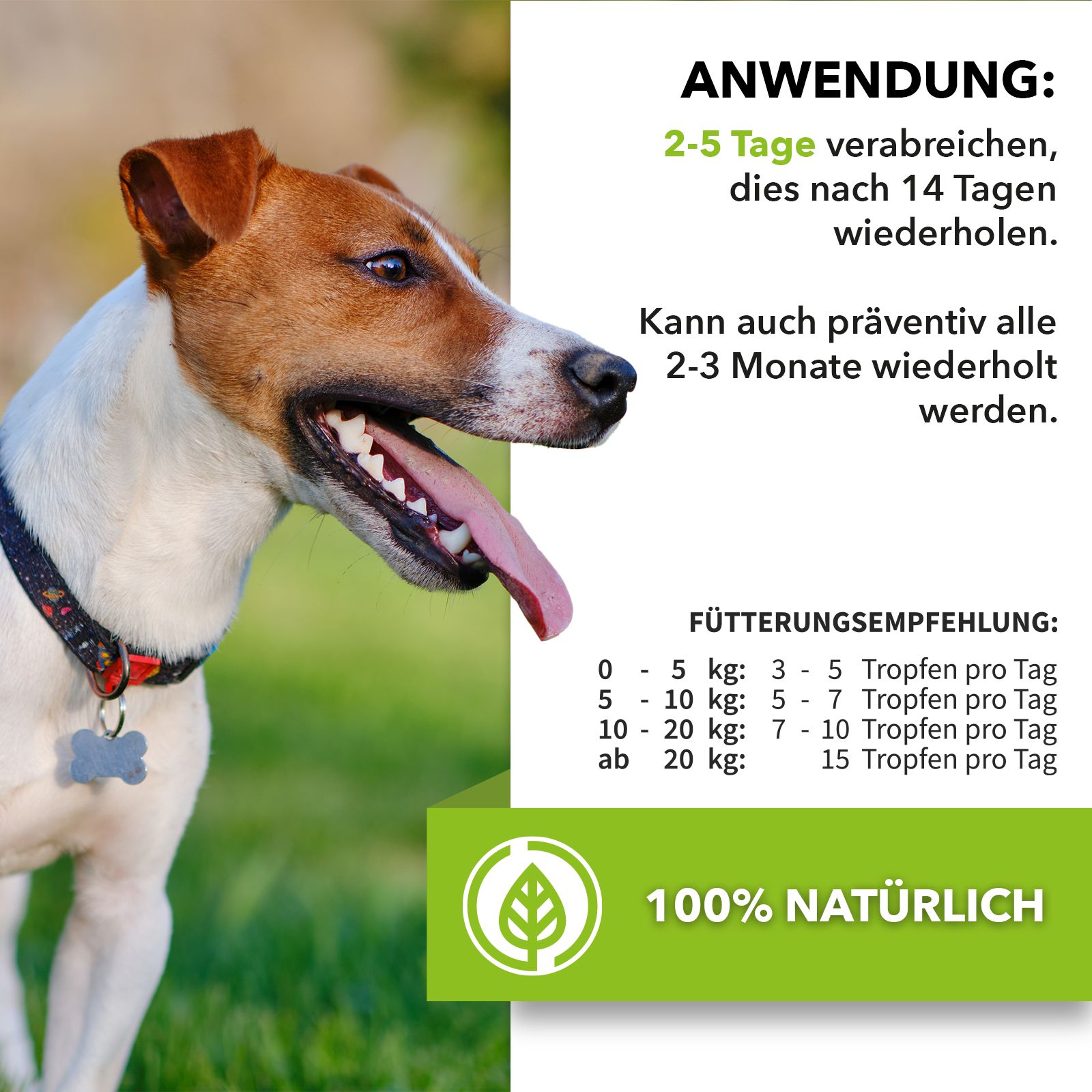 Saint Nutrition® | Läuse und Flöhe Liquid für Tiere