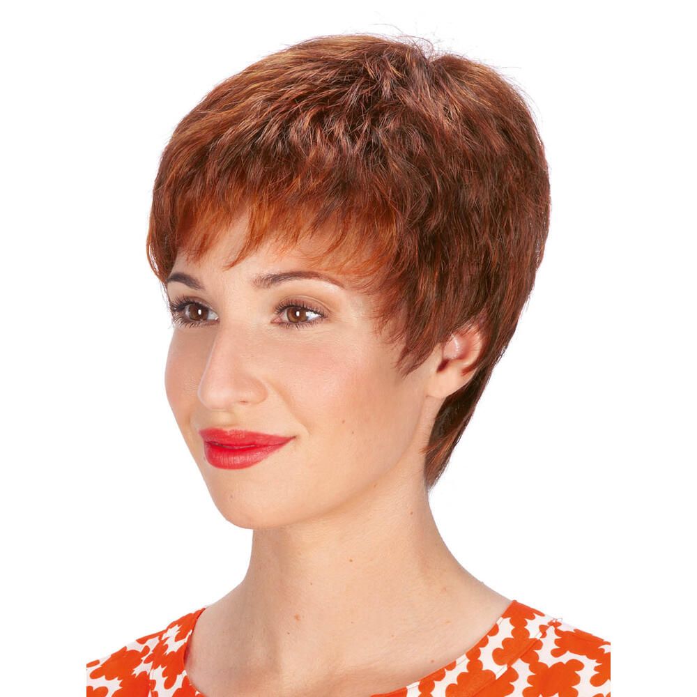 Perücke Lynn von trendhair in Mittelasch-/Hellblond gesträhnt