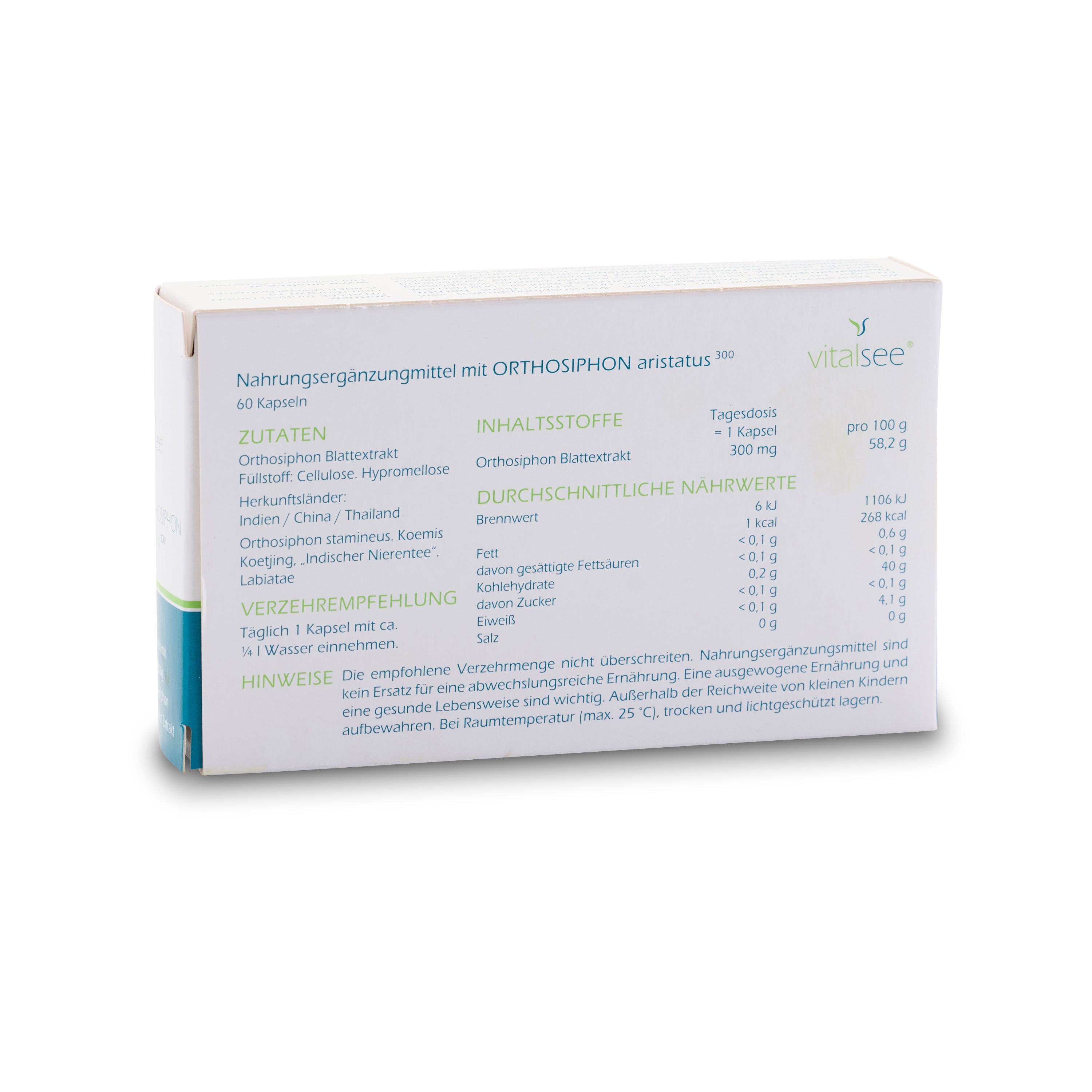 Vitalsee ORTHOSIPHON aristatus 300 Extrakt