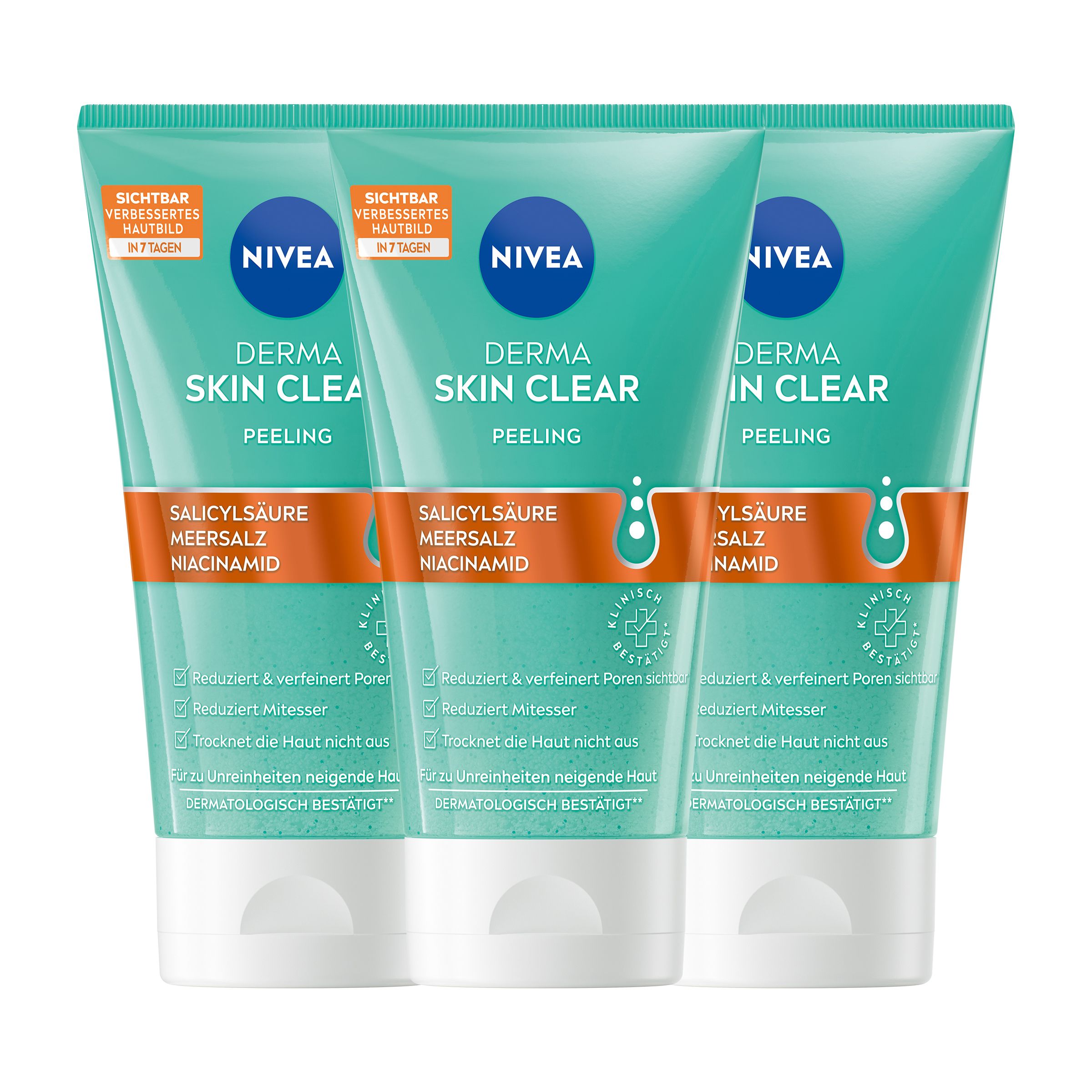 Nivea Derma Skin Clear Peeling 450 ml