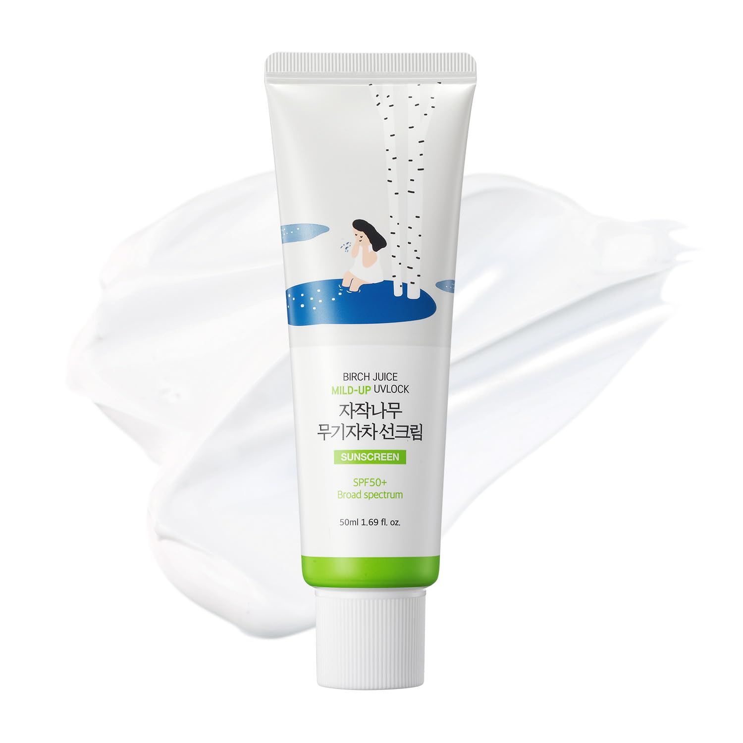Round Lab Moisture Mild-Up Sunscreen 50ml 50 ml Sonnenschutzcreme