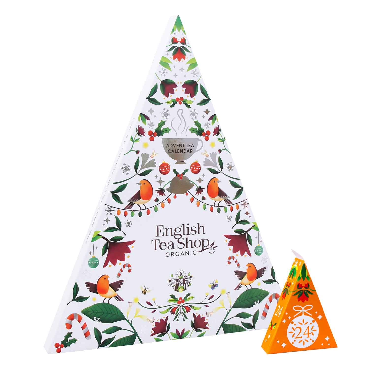ETS - Tee Adventskalender Mosaik weiß bio