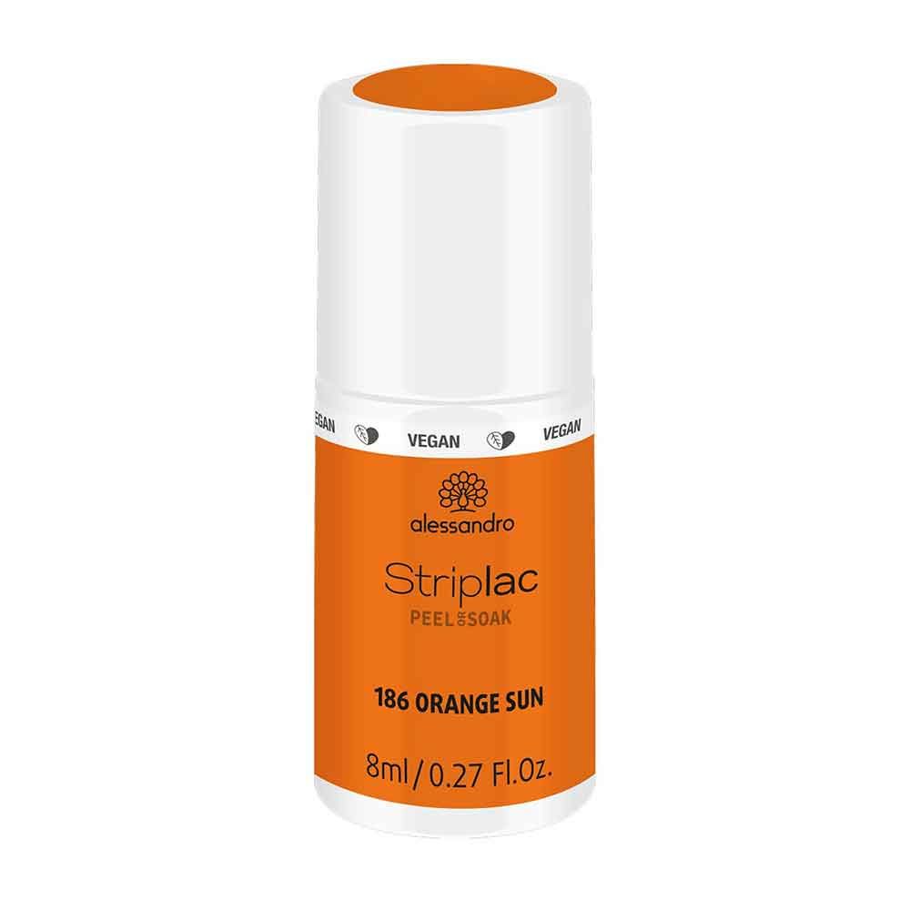 Alessandro International Alessandro International - StripLac - Peel or Soak Nr. 186 Orange Sun 8 ml