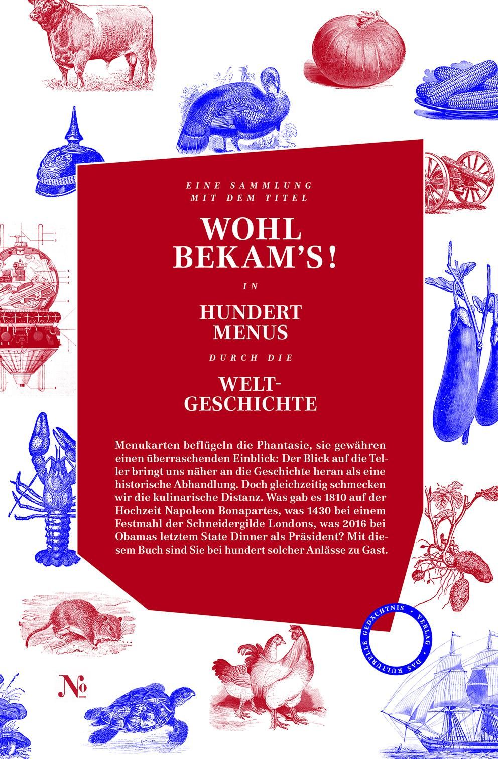 Wohl bekam's! In hundert Menus durch die Weltgeschichte