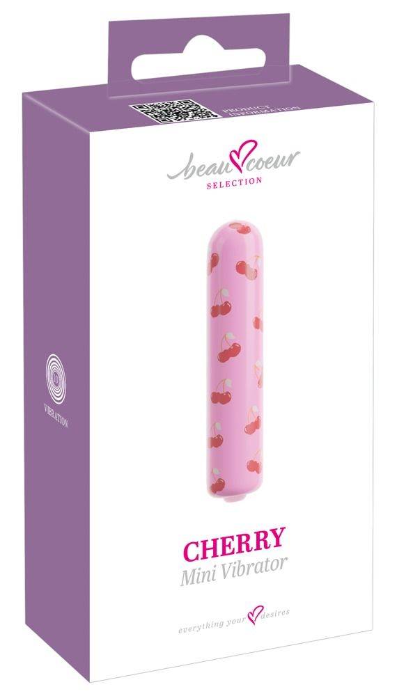 beau coeur - Mini-Vibrator Kompakt mit 10 Vibrationsmodi 1 St