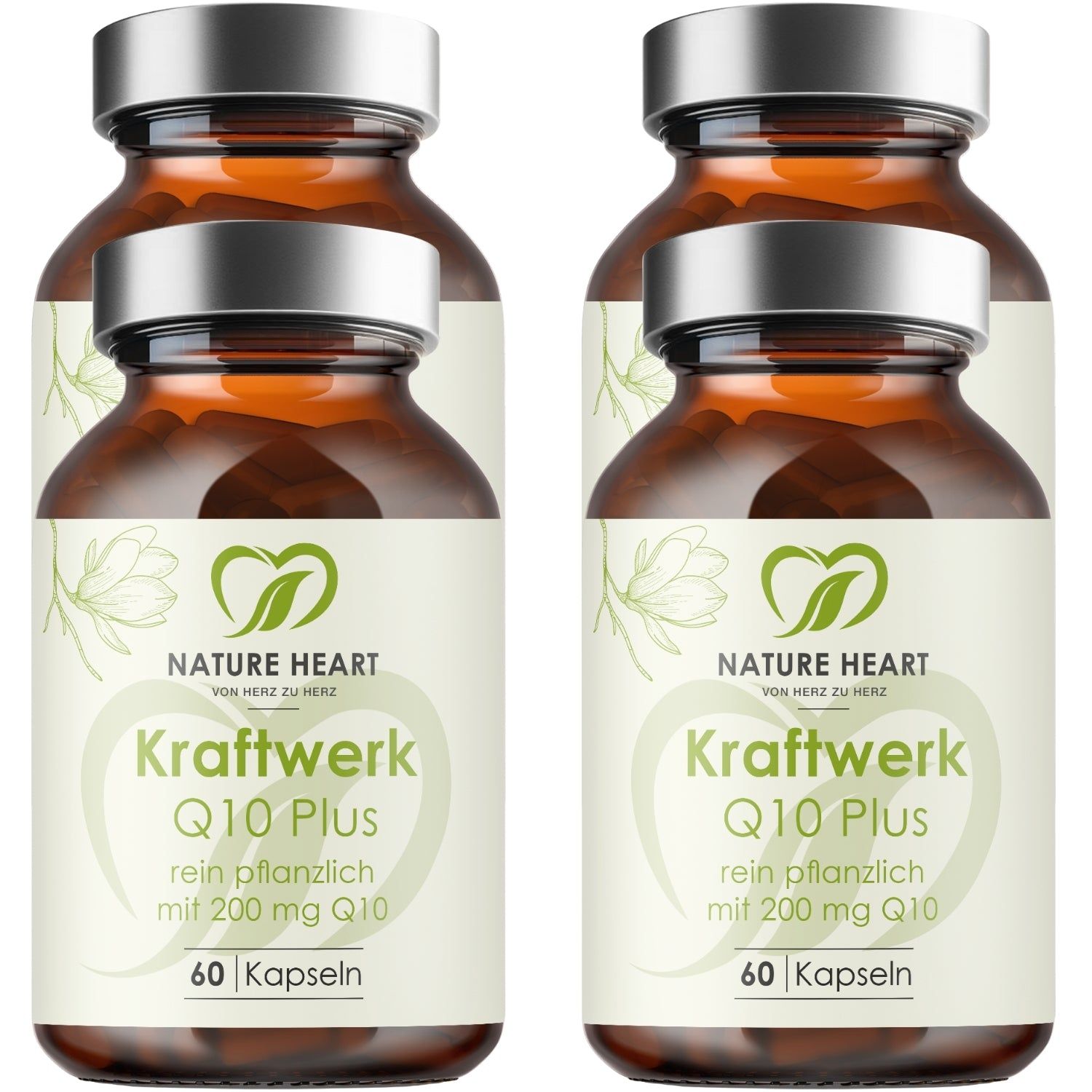 Nature Heart Kraftwerk Q10 Plus 4x60 St Kapseln