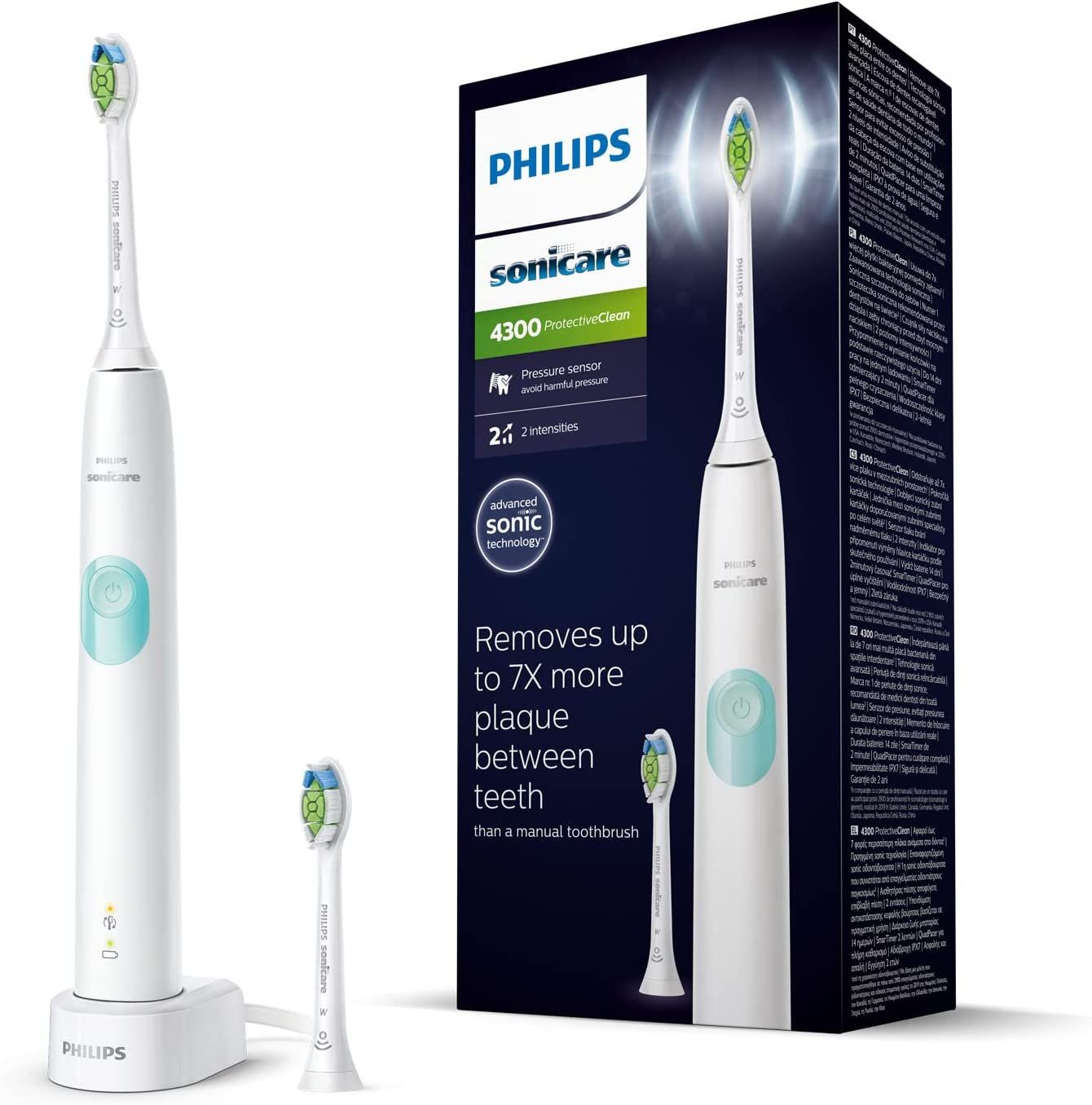 Philips Sonicare ProtectiveClean 4300 Elektrische Schallzahnbürste