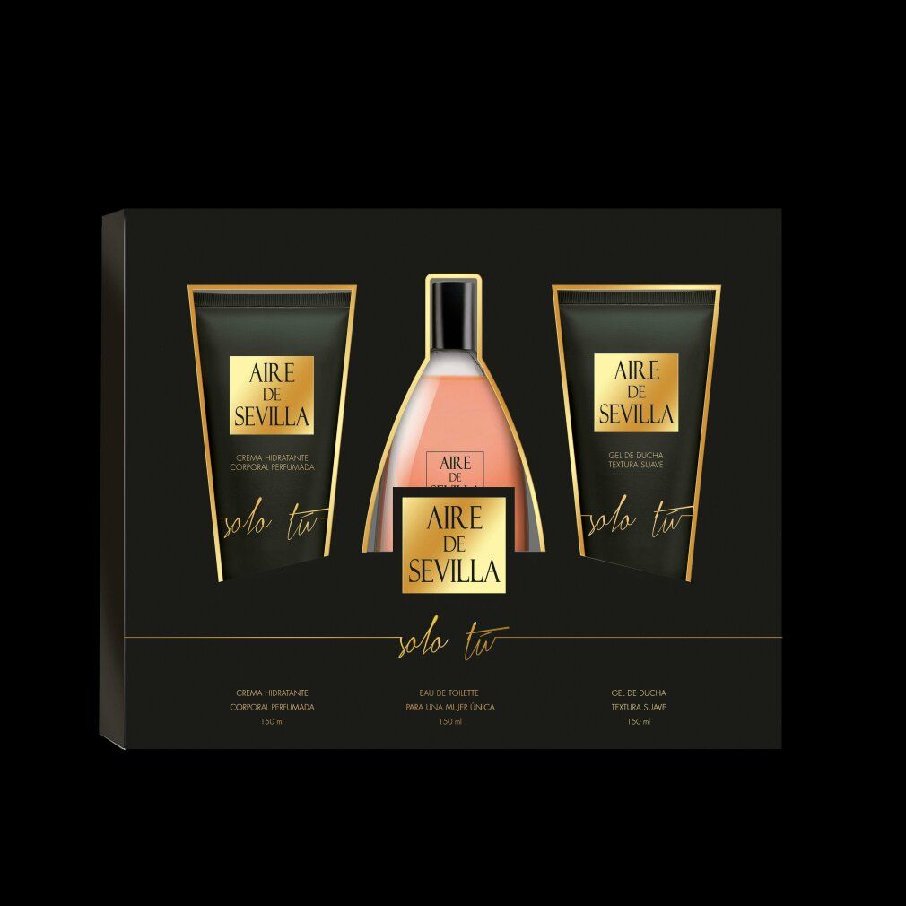 Aire De Sevilla Solo Tu EdT  ,  Duschgel , Body Lotion