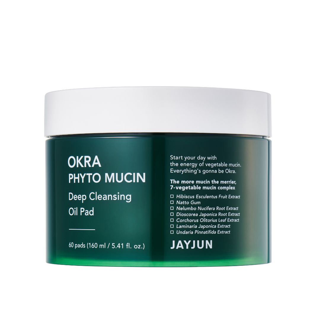 JAYJUN Okra Phyto Mucin Deep Cleansing Oil Pad