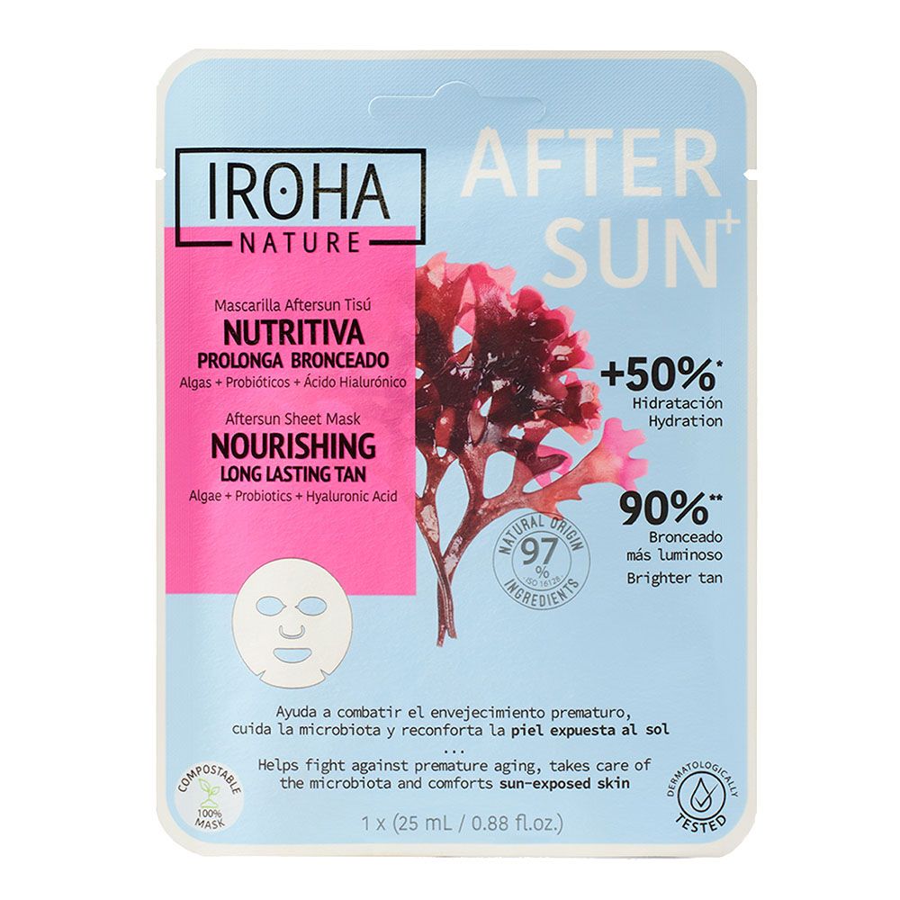 Iroha After Sun Nourishing Lasting Tan Algae Probiotics Hyaluronic Acid 658857