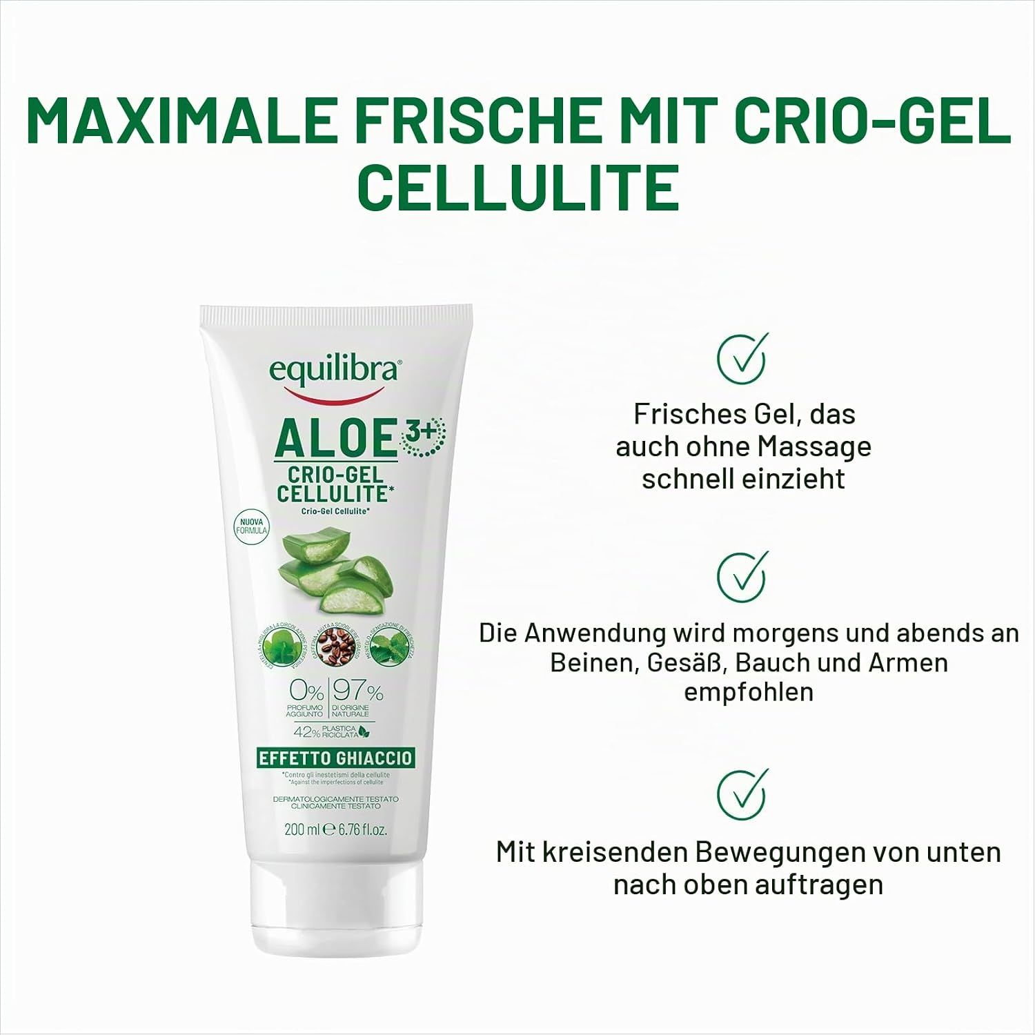 Valquer Origins Leitfähigkeitsgel mit hoher Wirksamkeit in weißer Flasche mit Pumpspender. 1000ml. Für alle Hauttypen.