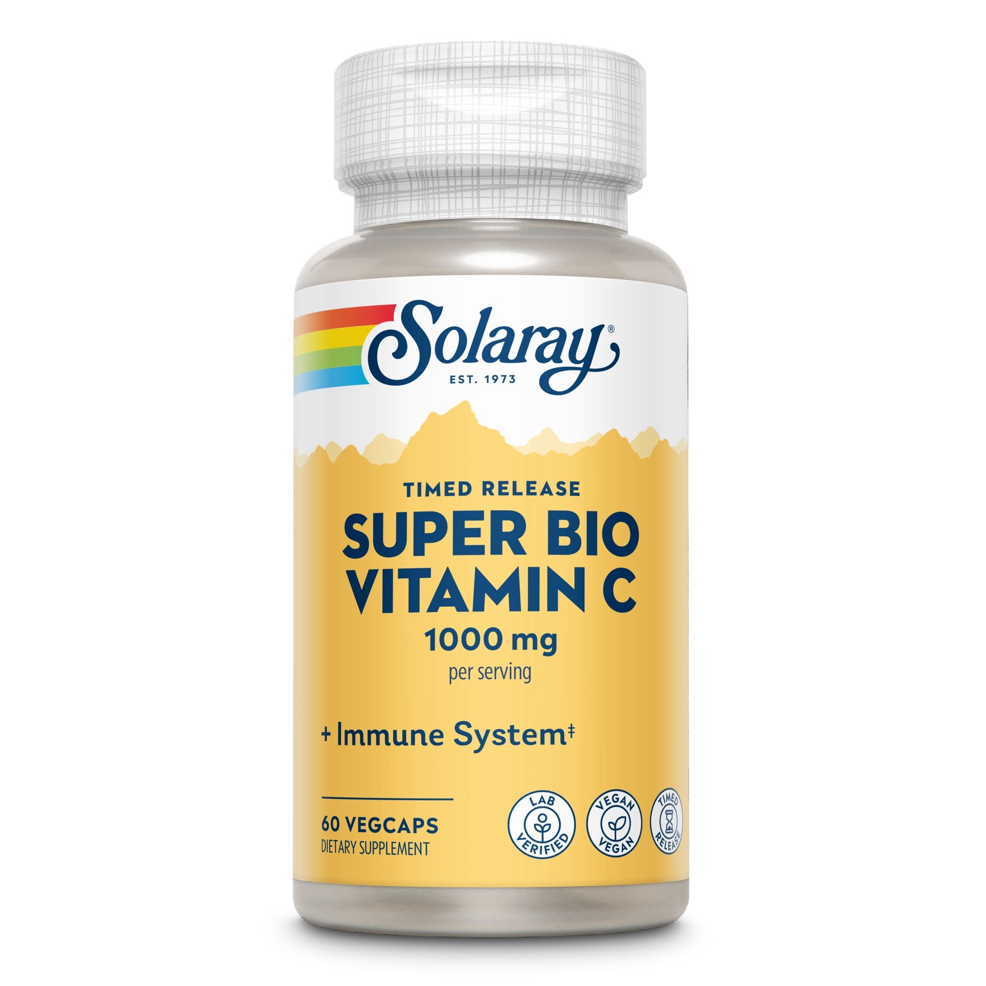 Solaray Vitamin C 1000 mg Super Bio verz. Abgabe