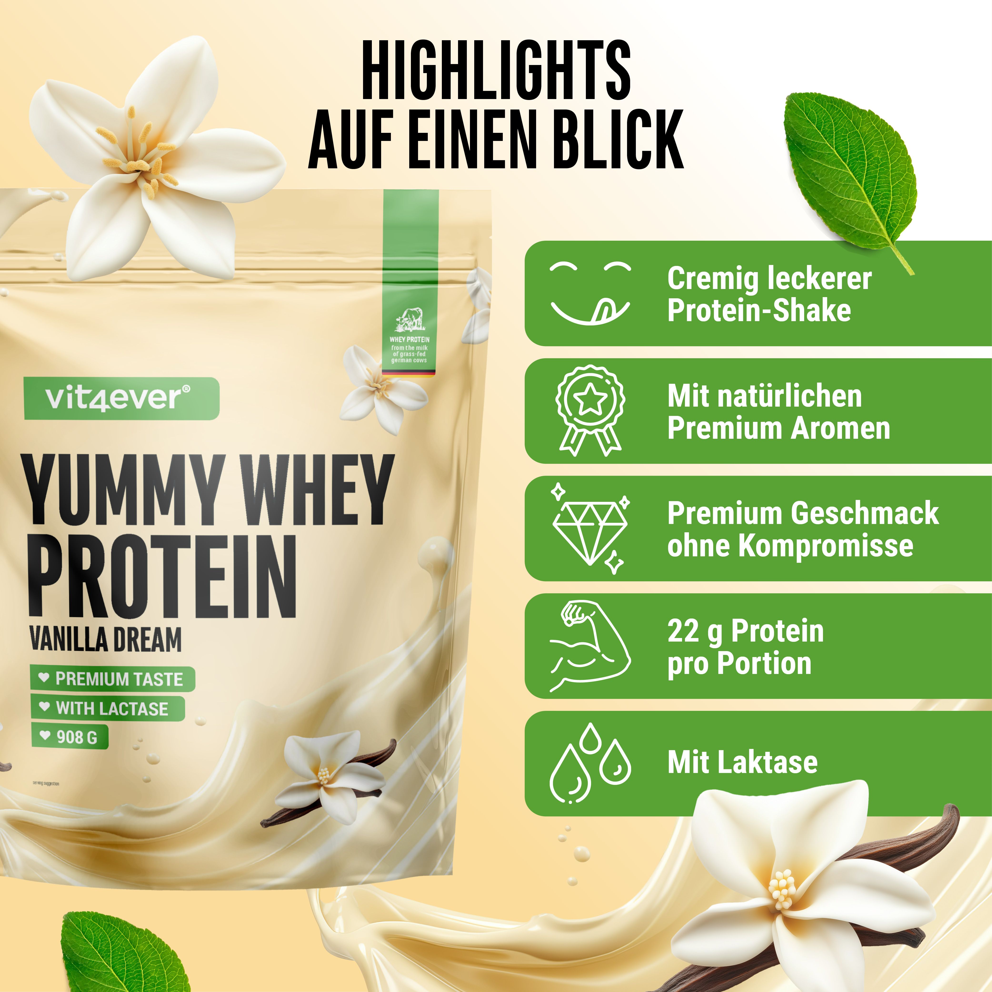 vit4ever Yummy Whey Protein