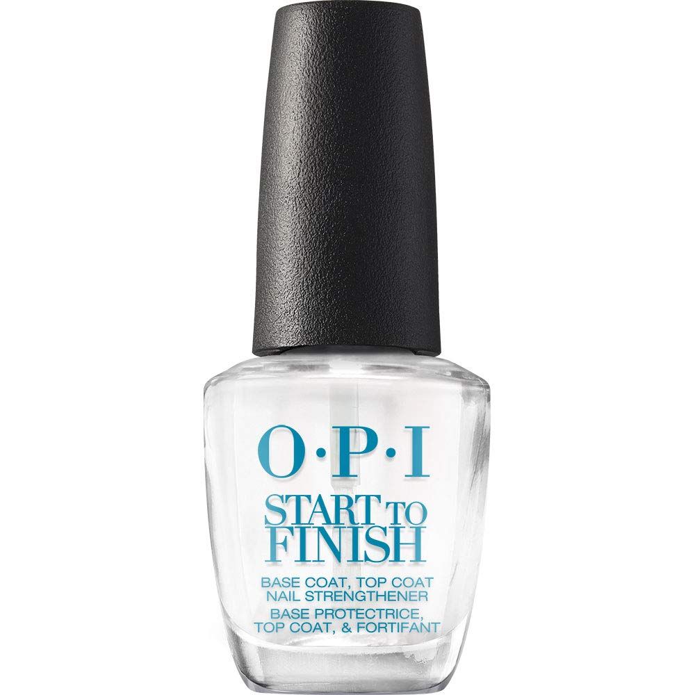 OPI Start To Finish 3-in-1 Rafforzatore unghie, Base e Top Coat 15ml
