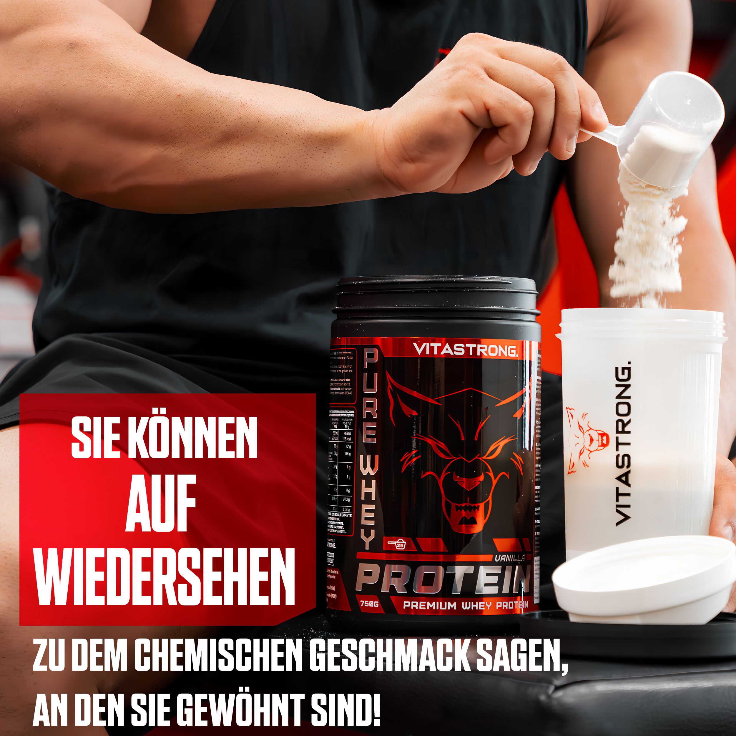 Vitastrong Pure Whey Protein - Vanille