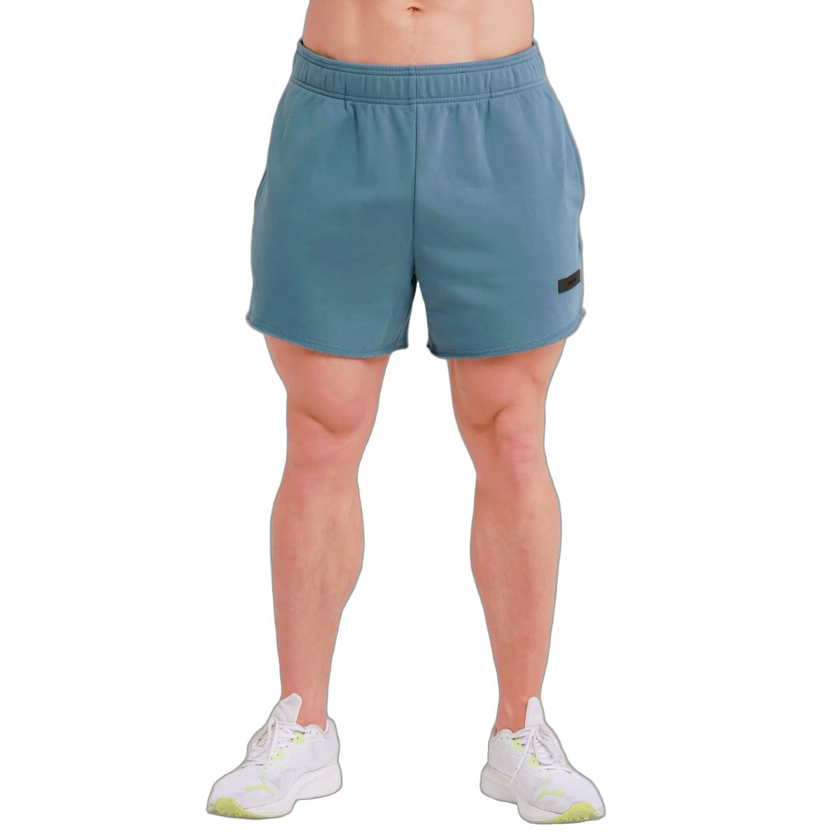GymBeam Shorts Herren loose mit Kordelzug und Taschen Unity Blau 1 St