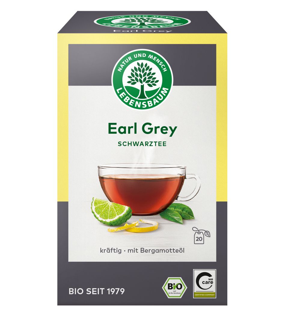 Bio Schwarztee Earl Grey 40 g Tee