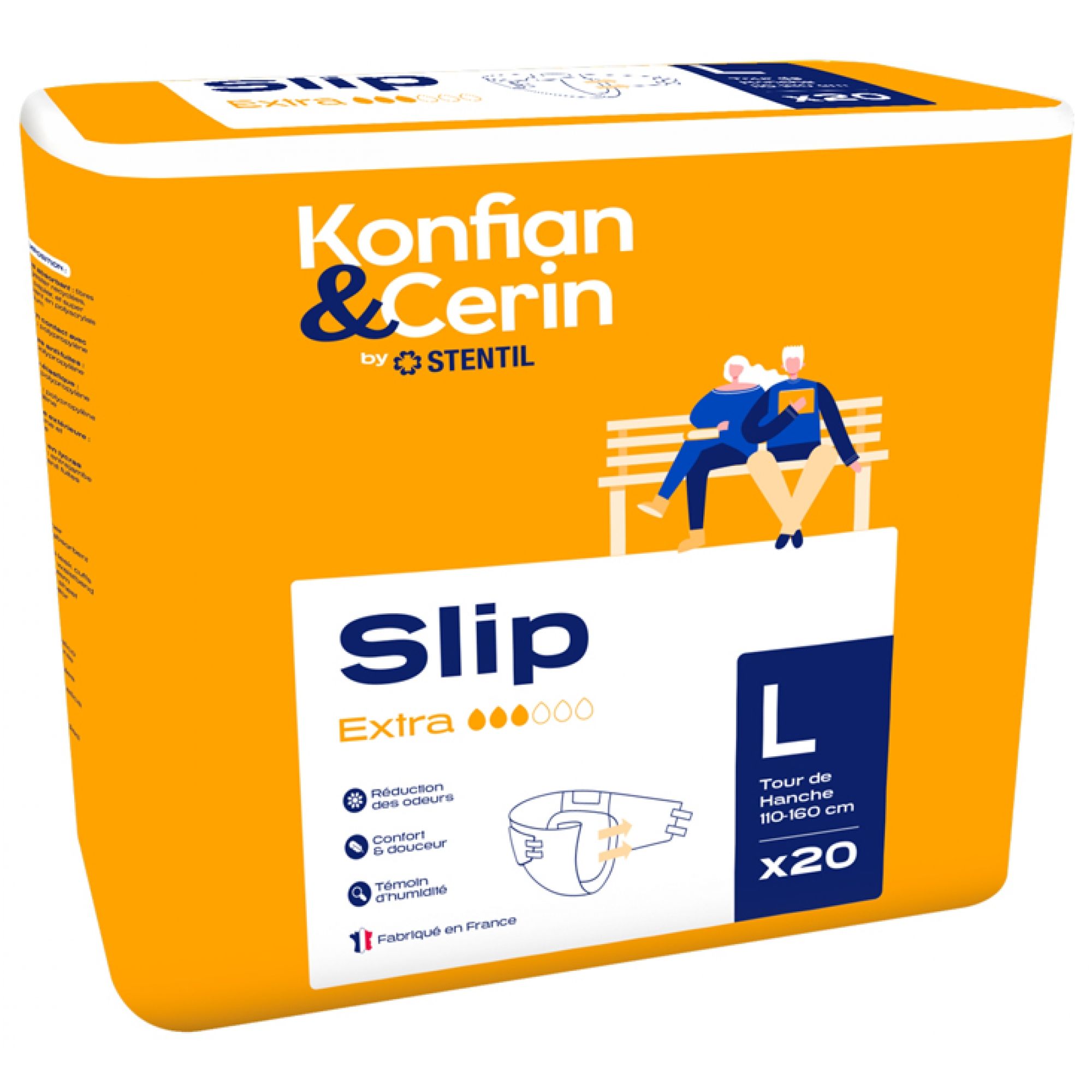 Stentil Vollständiger Wechsel Slip Extra l 28,5x18x30 cm