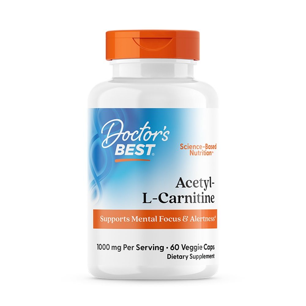 Doctor's Best Acetyl-L-Carnitin 500 mg