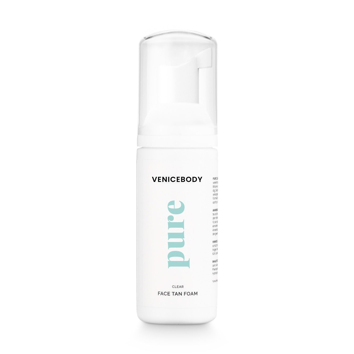 Venicebody Pure Clear Face Tan Foam