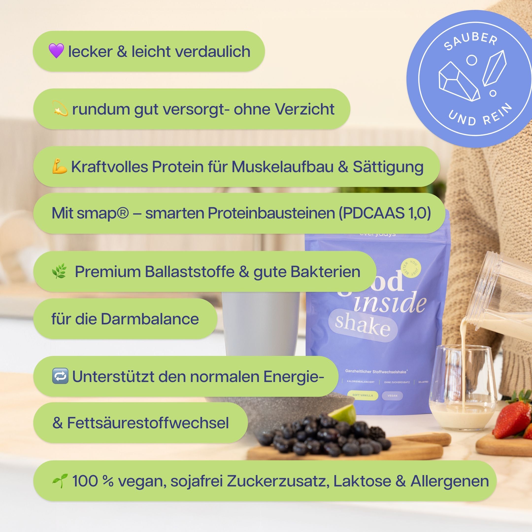 everydays good inside shake pistazie