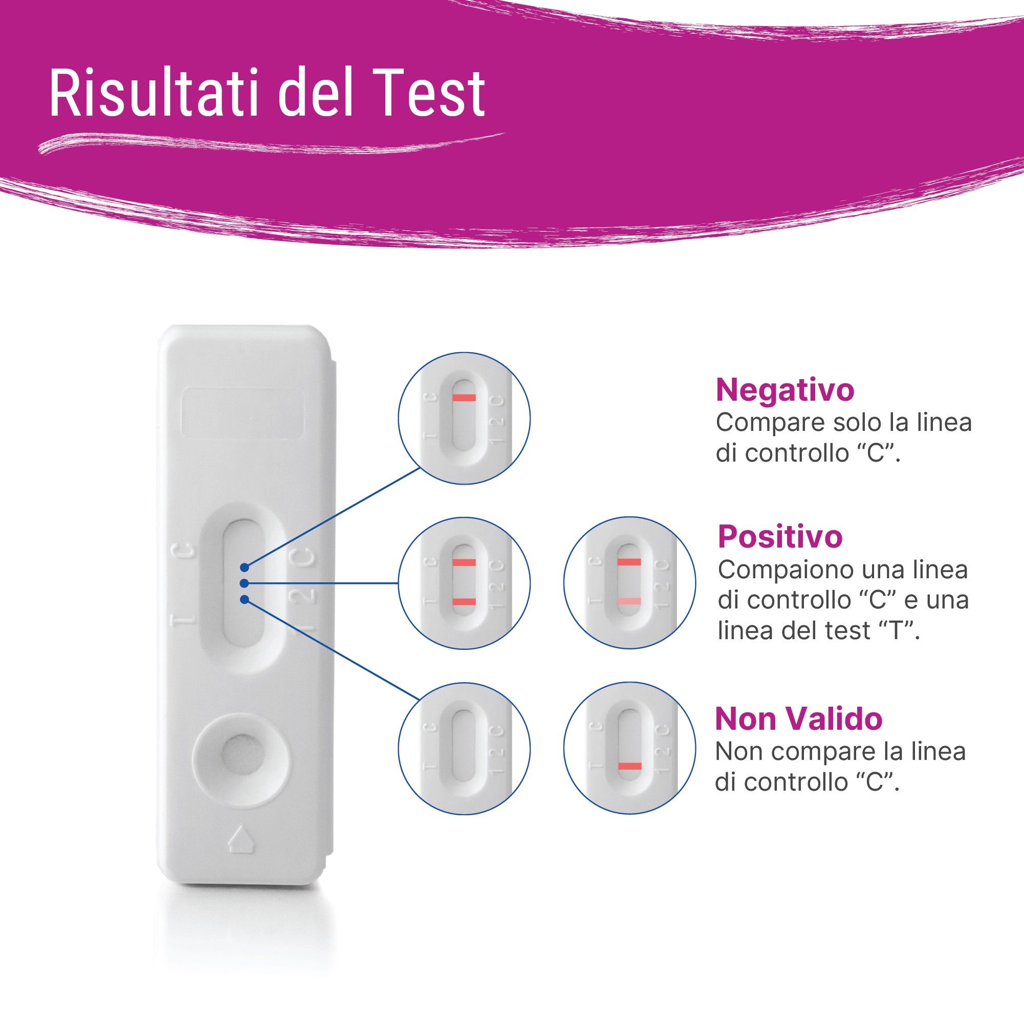 Risultati del test del sangue di gravidanza. Risultati negativi, positivi e non validi con spiegazioni.