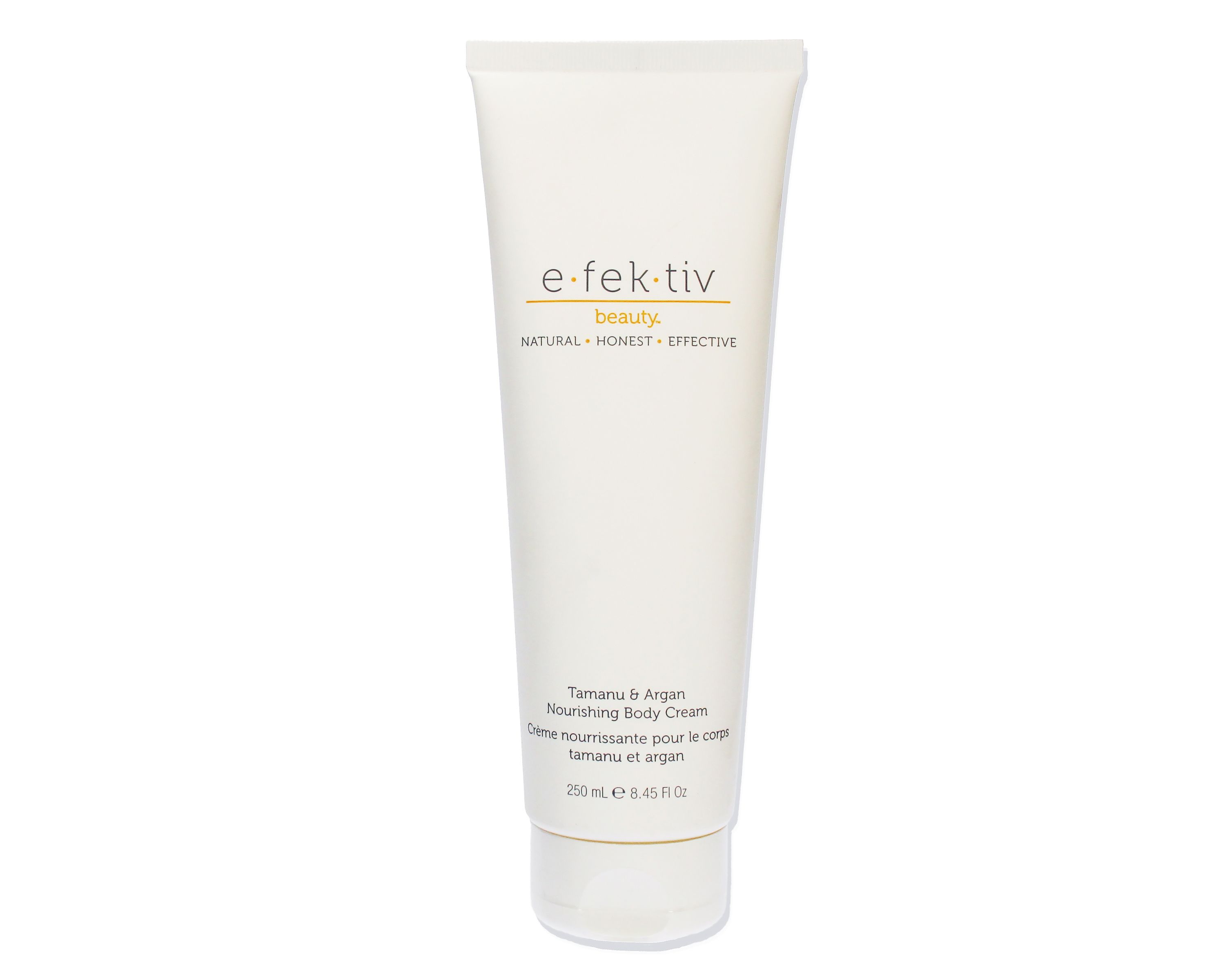 Tamanu and Argan Nourishing Body Cream by e.fek.tiv for Unisex 249,9 ml