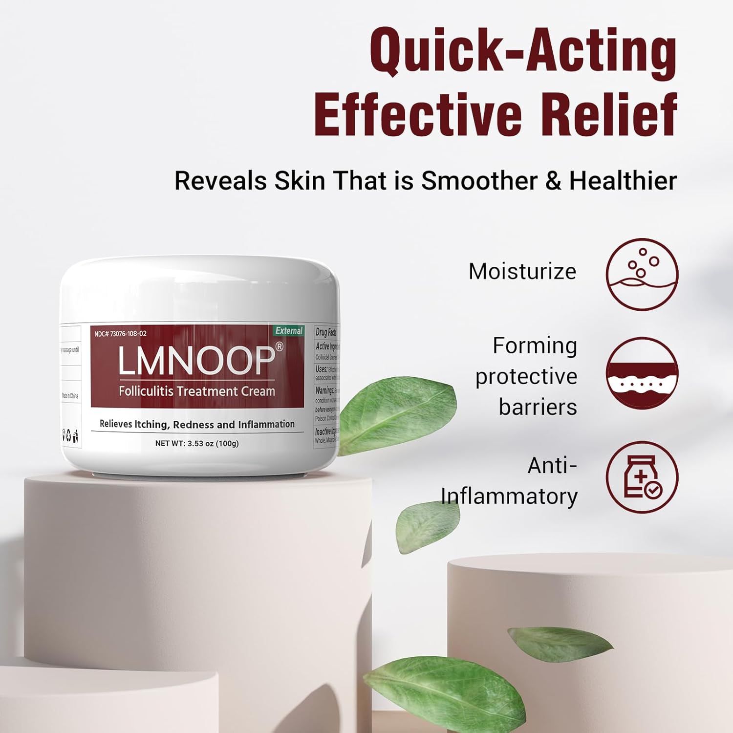 LMNOOP Follikulitis Creme  Kopfhaut & Körperhaut