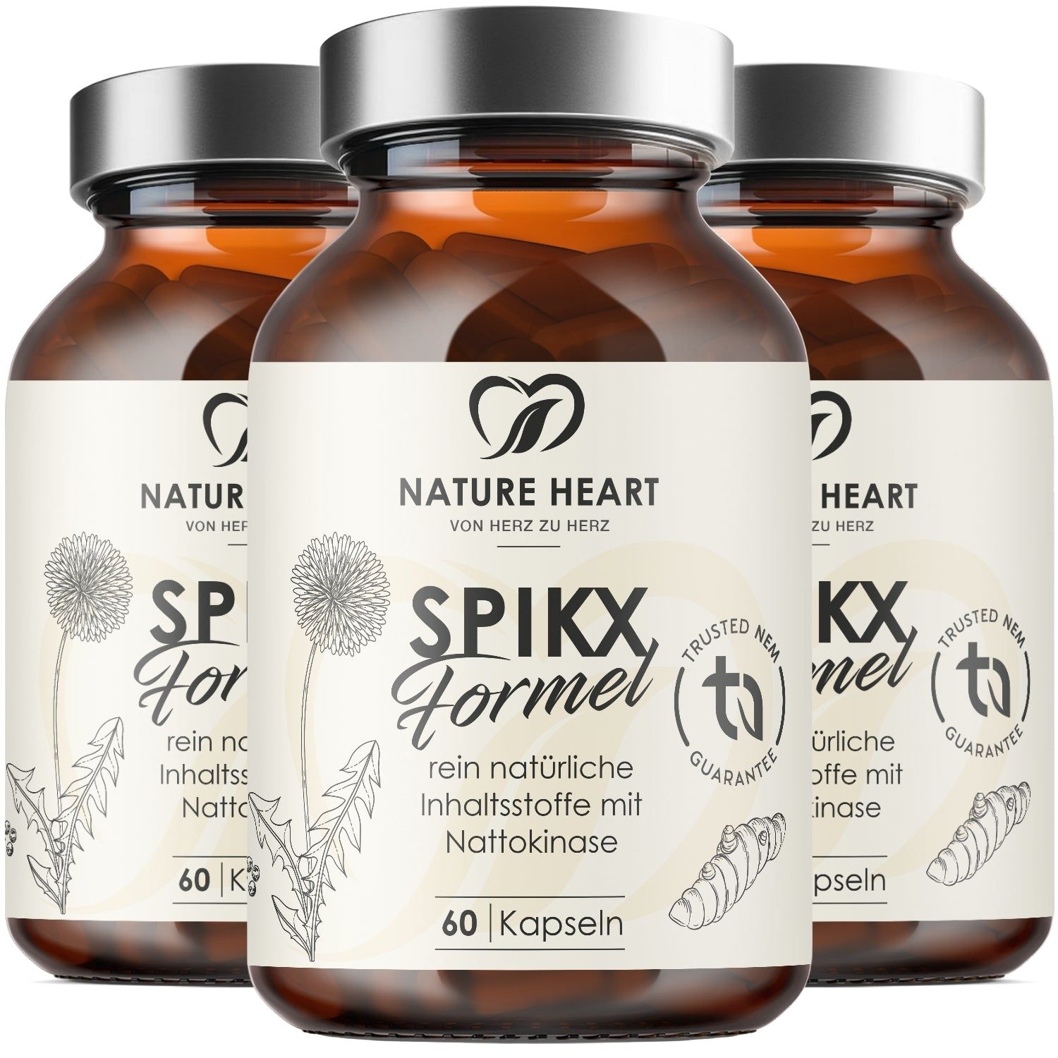 Nature Heart SpikX Formel | limitiert 3x60 St Kapseln