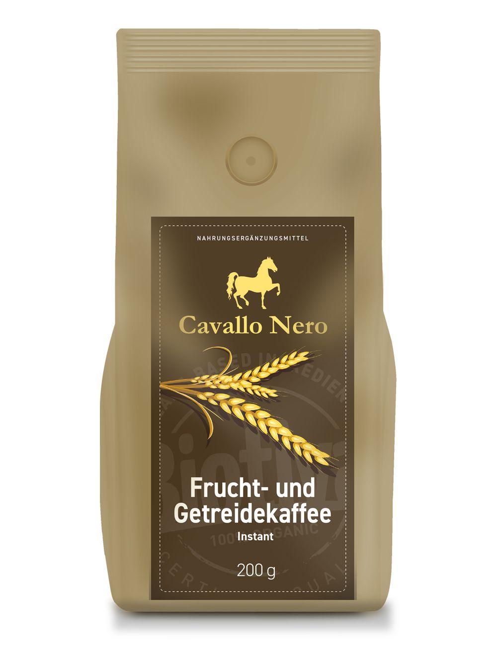 CAVALLO NERO Frucht- &amp; Getreidekaffee Bio 200 g - shop-apotheke.at
