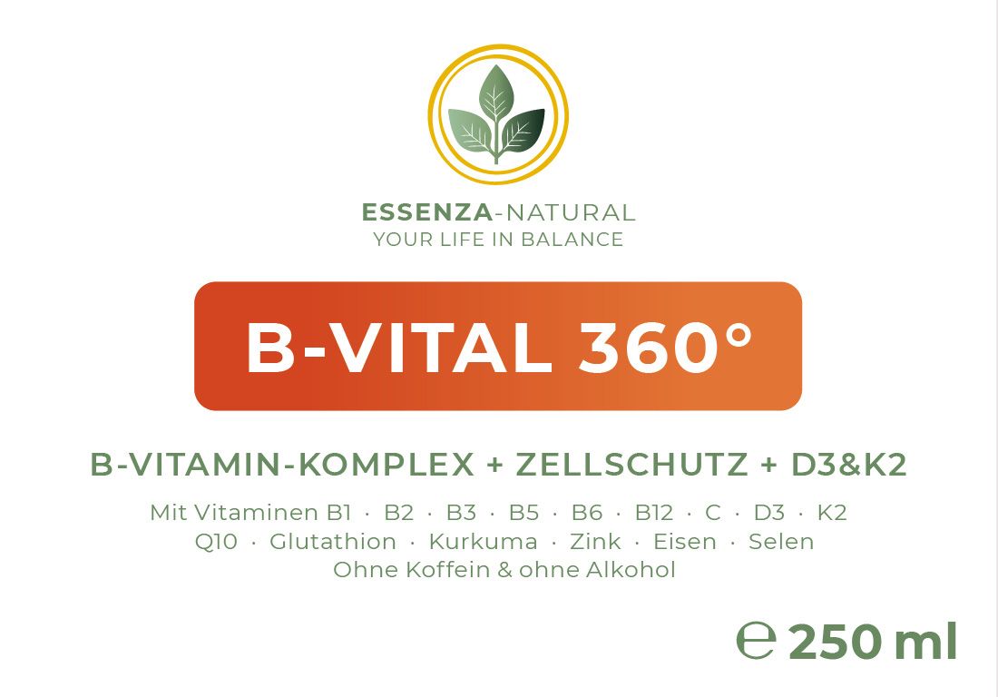 ESSENZA-NATURAL B-VITAL 360° mit ZELLSCHUTZ + D3&K2