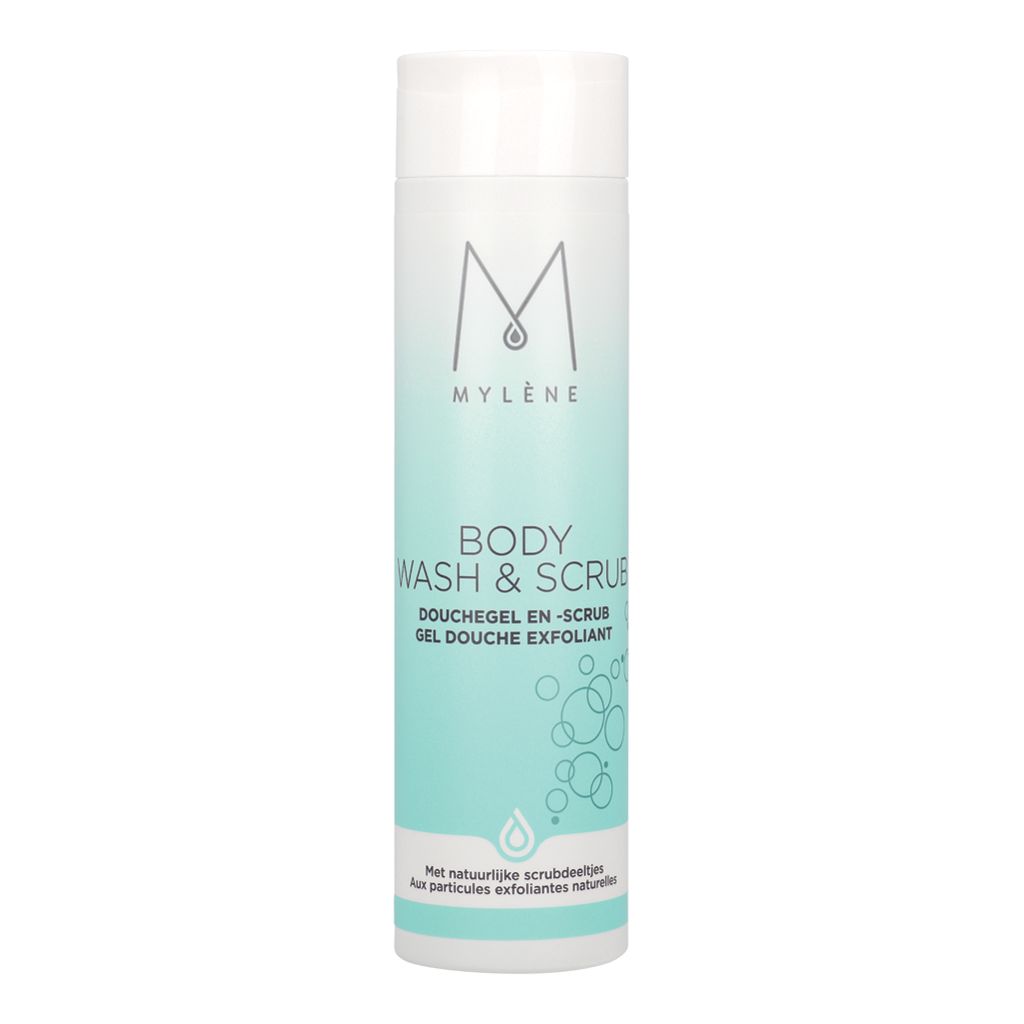 Mylène Body Wash & Scrub | 2-in-1 Duschgel und Körperpeeling