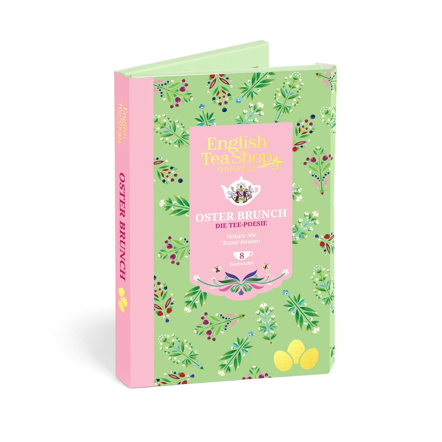 ETS- Tee Geschenk Tee-Poesie "Oster Brunch", 8 Teebeutel, BIO