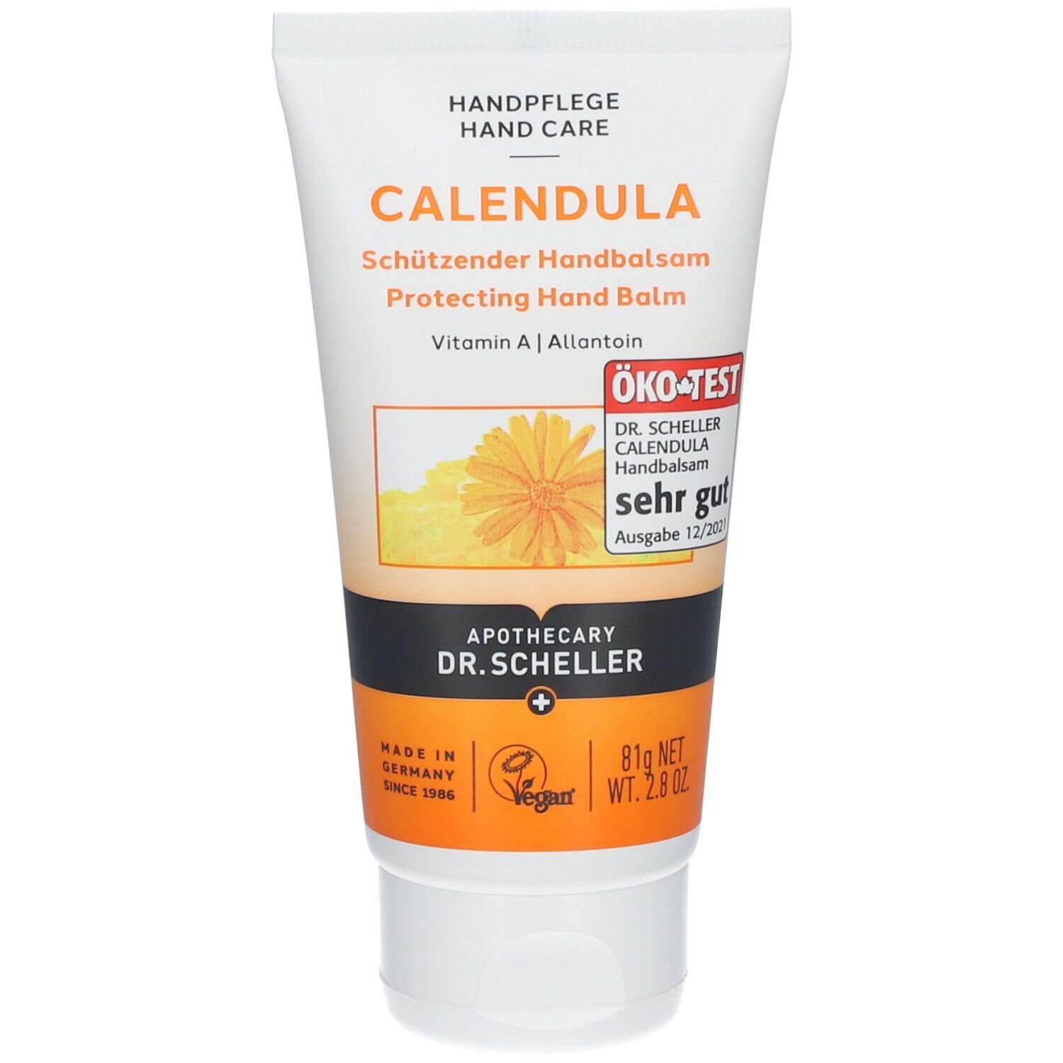 Dr.scheller schützender Calendula Handbalsam 75 ml Balsam