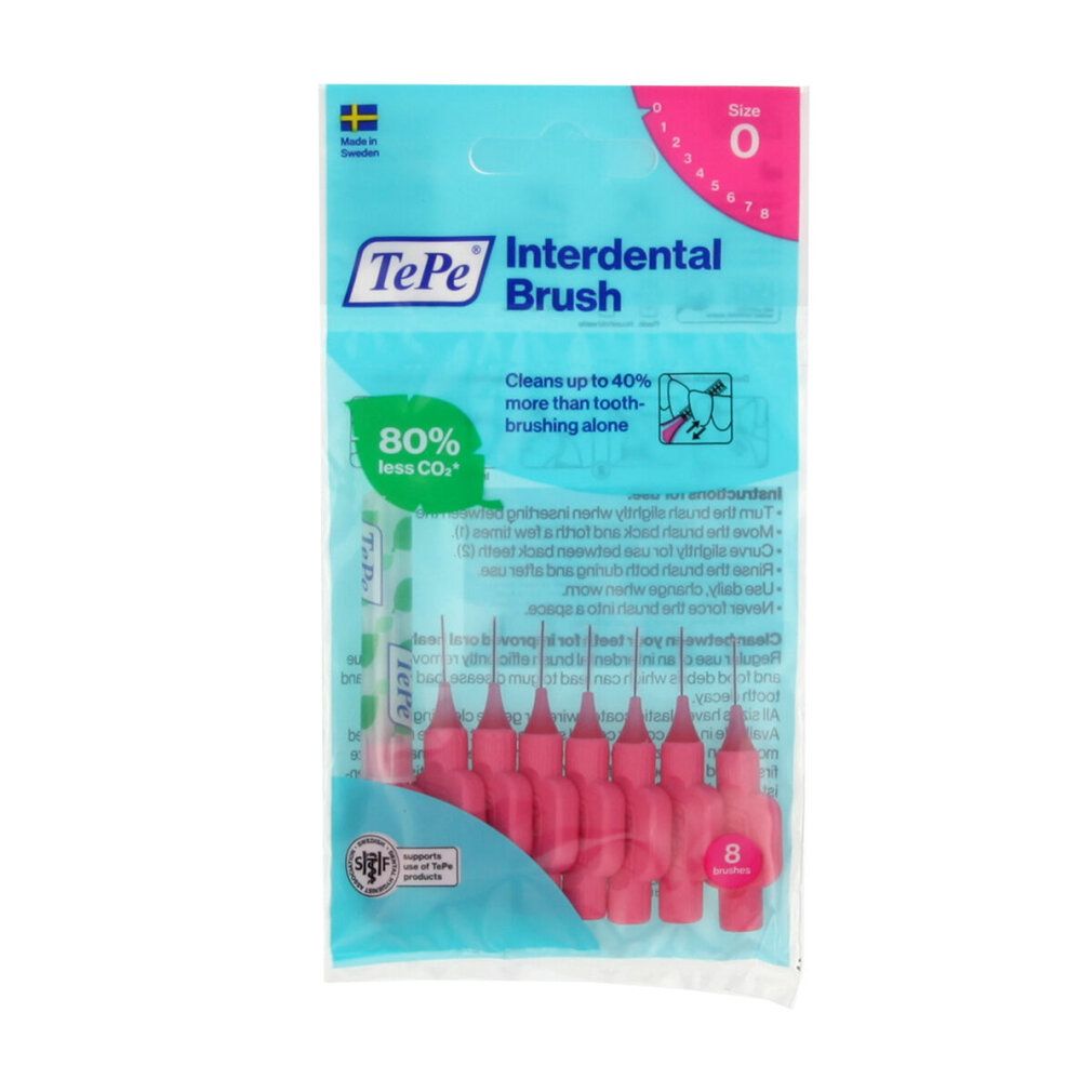 Tepe Rosa Spazzolino Interdentale, Scovolini Interdentali Normali Da 0,4 Mm 8 Pezzi. (8X, 0.40 Mm) - Immagine 3