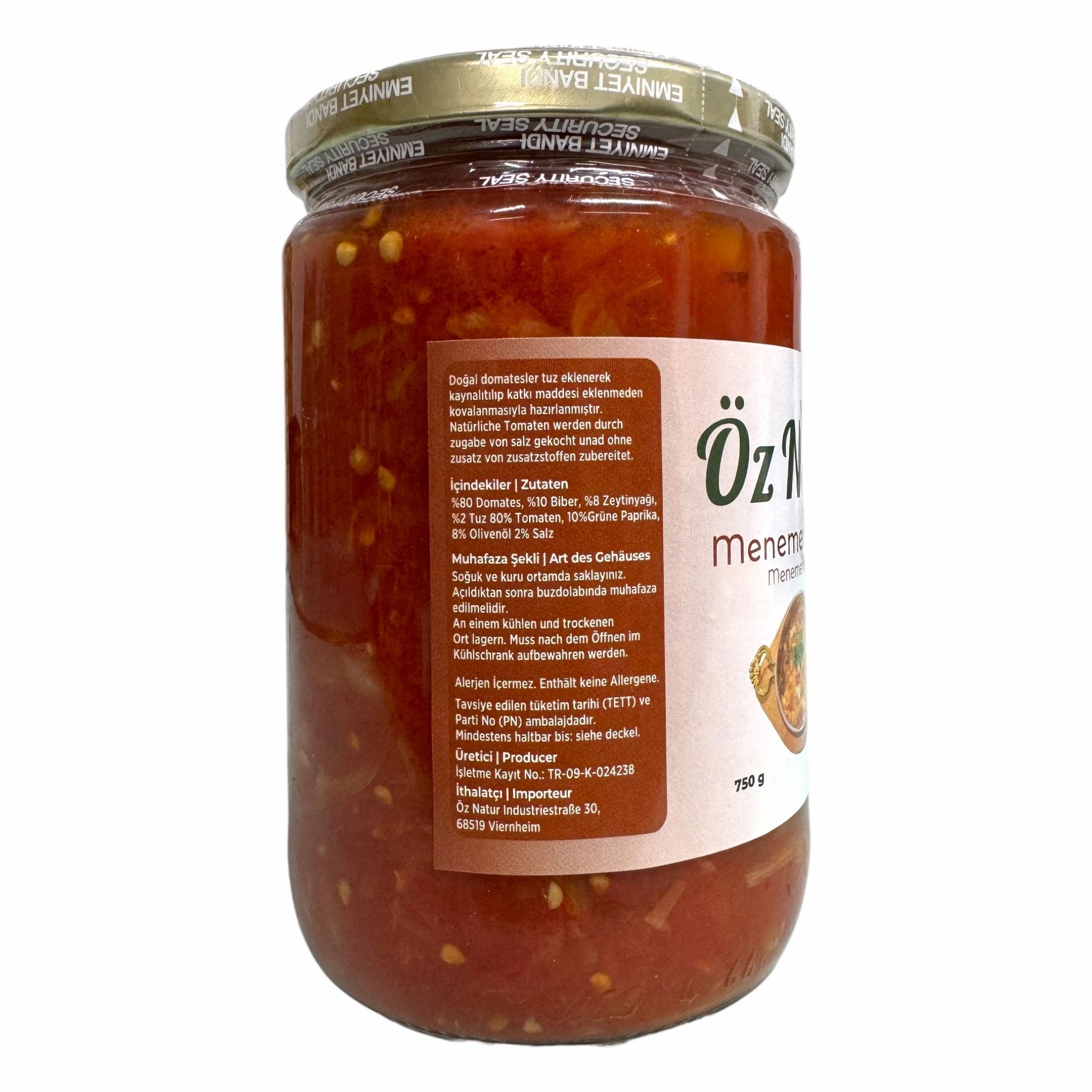 Öz Natur | Menemen Soße