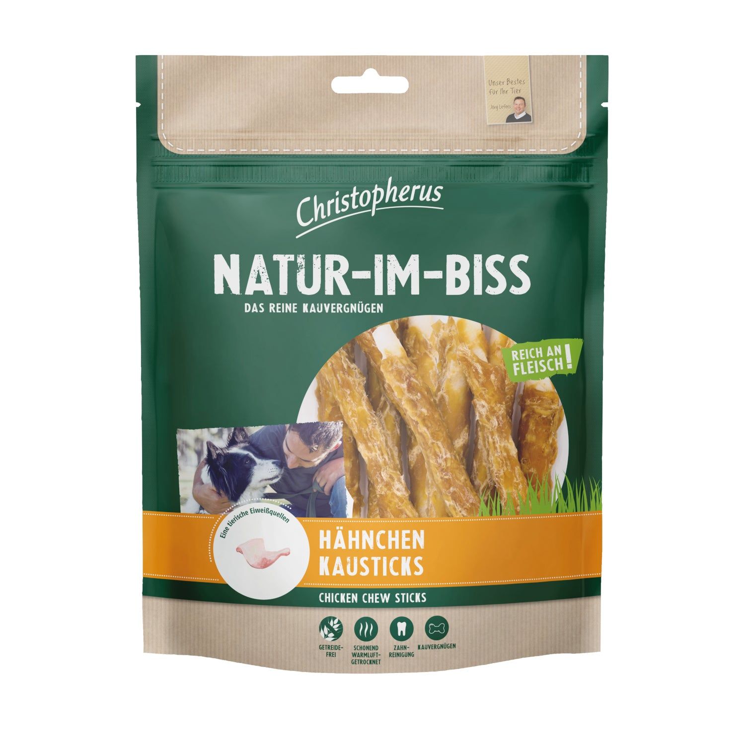 Christopherus Natur-Im-Biss Hähnchen-Kausticks 300 g