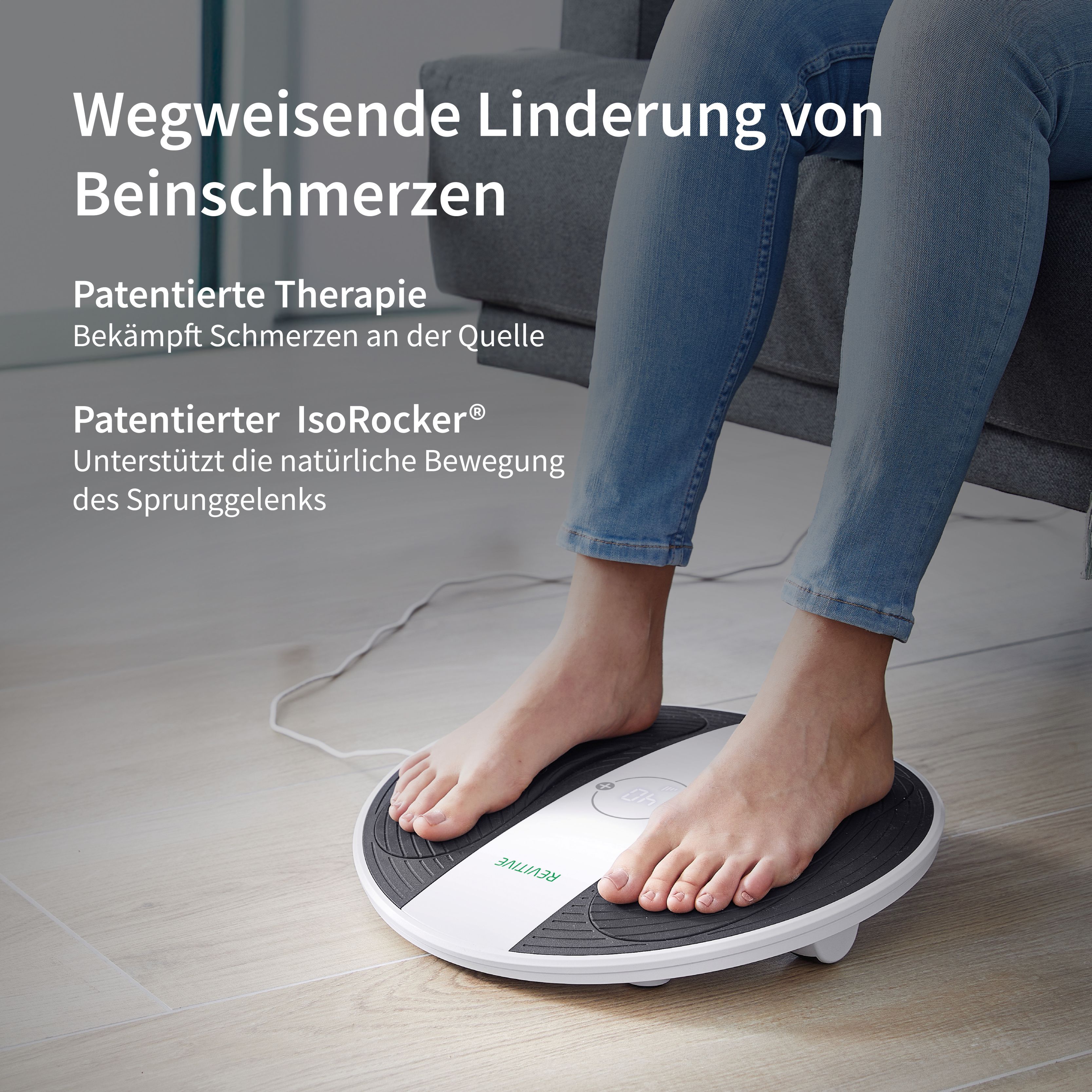 Revitive Pro Health Durchblutungs-Stimulator - bei leichten Bein-Beschwerden