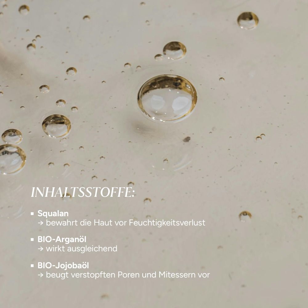 JUNGLÜCK Reinigungsöl - Bio, Vegan & Natürlich, Gesichtsreinigung ohne Zusätze