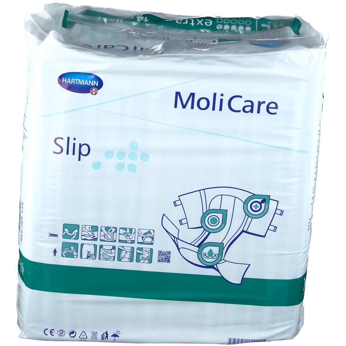 Molicare Slip extra Gr.XL 14 St Einweghosen